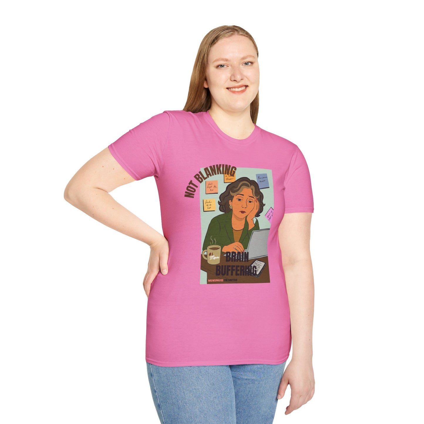 Funny Menopause T-Shirt – Brain Fog Survival Cotton - Women Gift