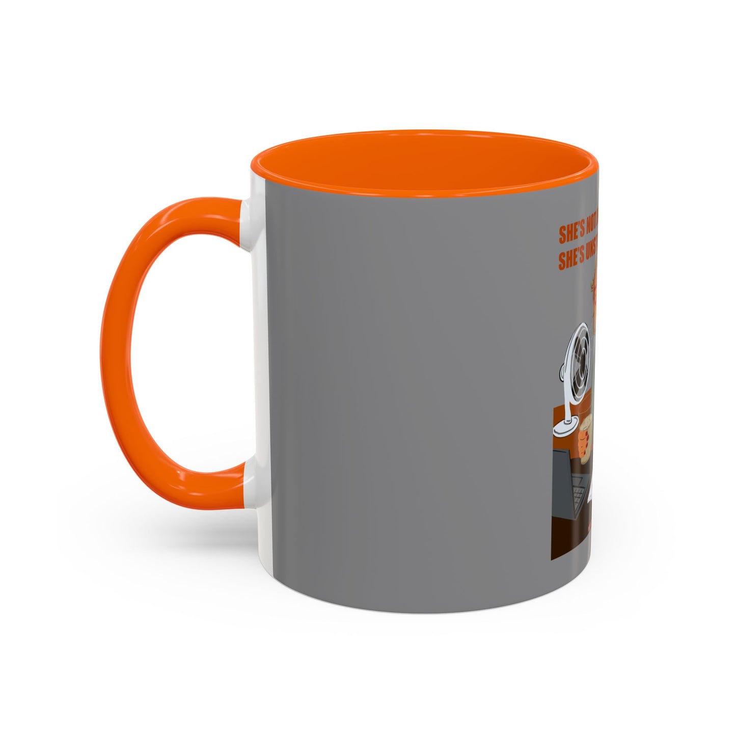 Funny Menopause Mug – Hot Flash Survival Coffee Cup for Women