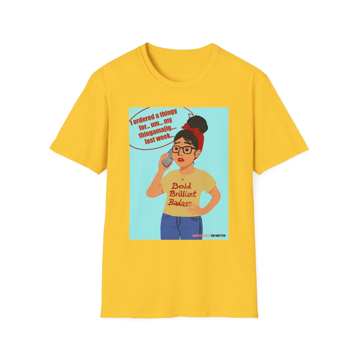 Funny Menopause T-Shirt – Brain Fog Survival Cotton - Women Gift