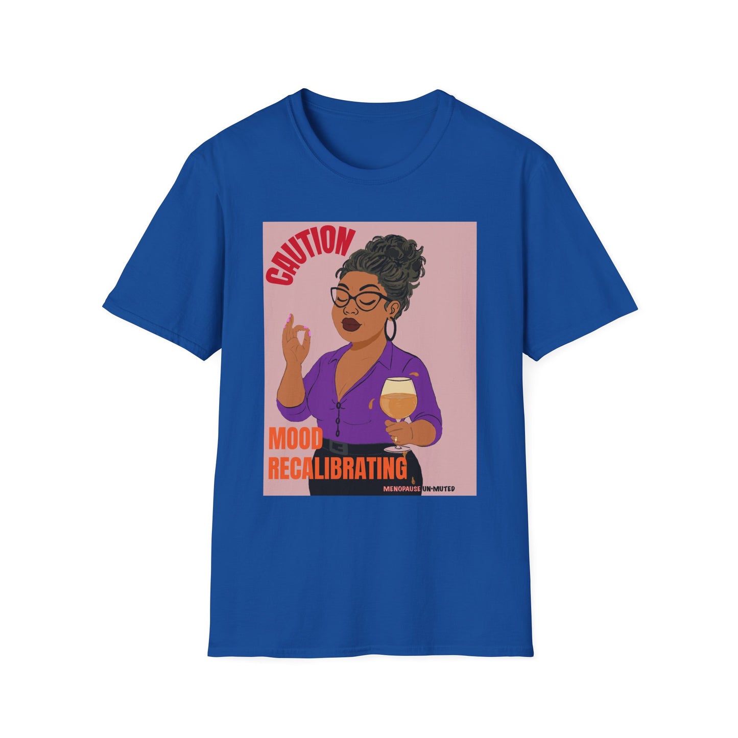 Funny Menopause T-Shirt – Mood Swing Survival Cotton Tee for Women