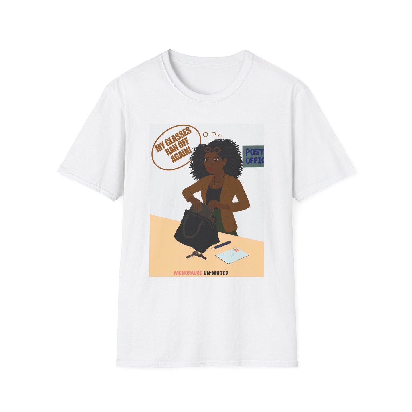 Funny Menopause T-Shirt – Brain Fog Survival Cotton - Women Gift