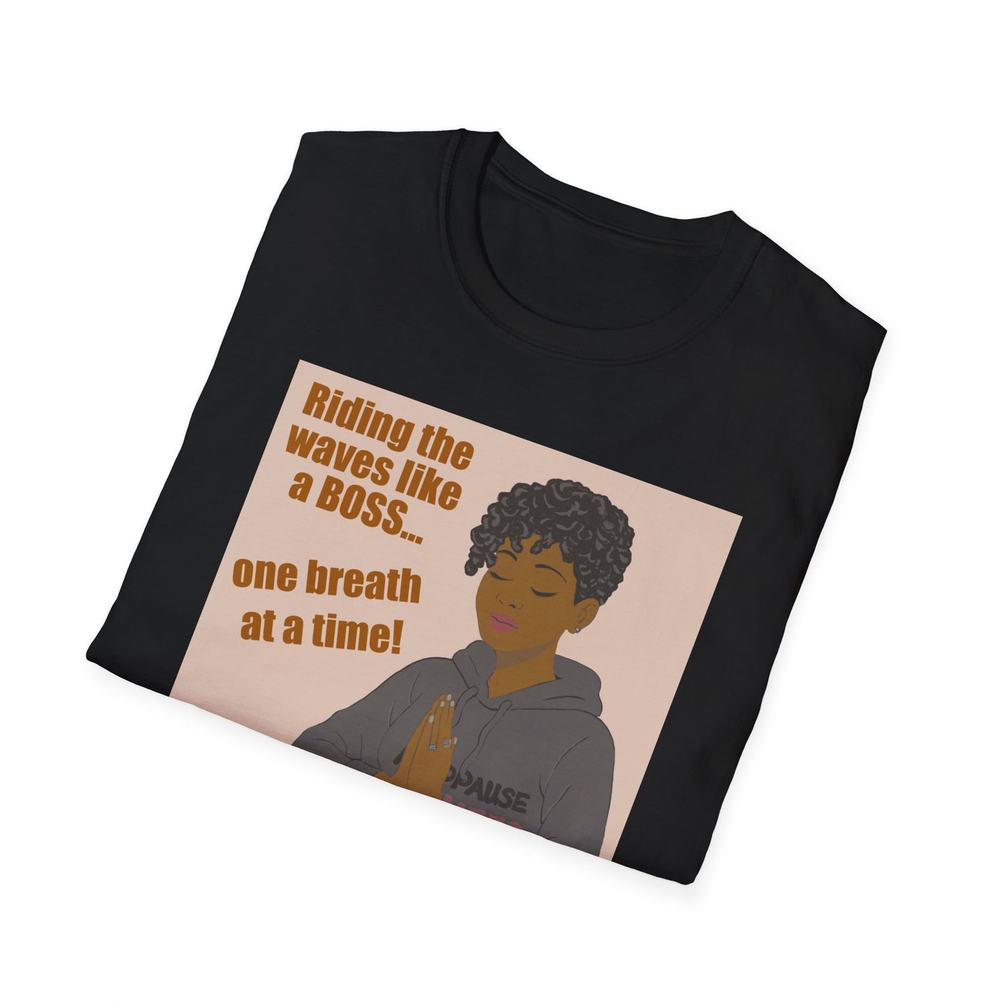 Funny Menopause T-Shirt – Mood Swing Survival Cotton Tee for Women