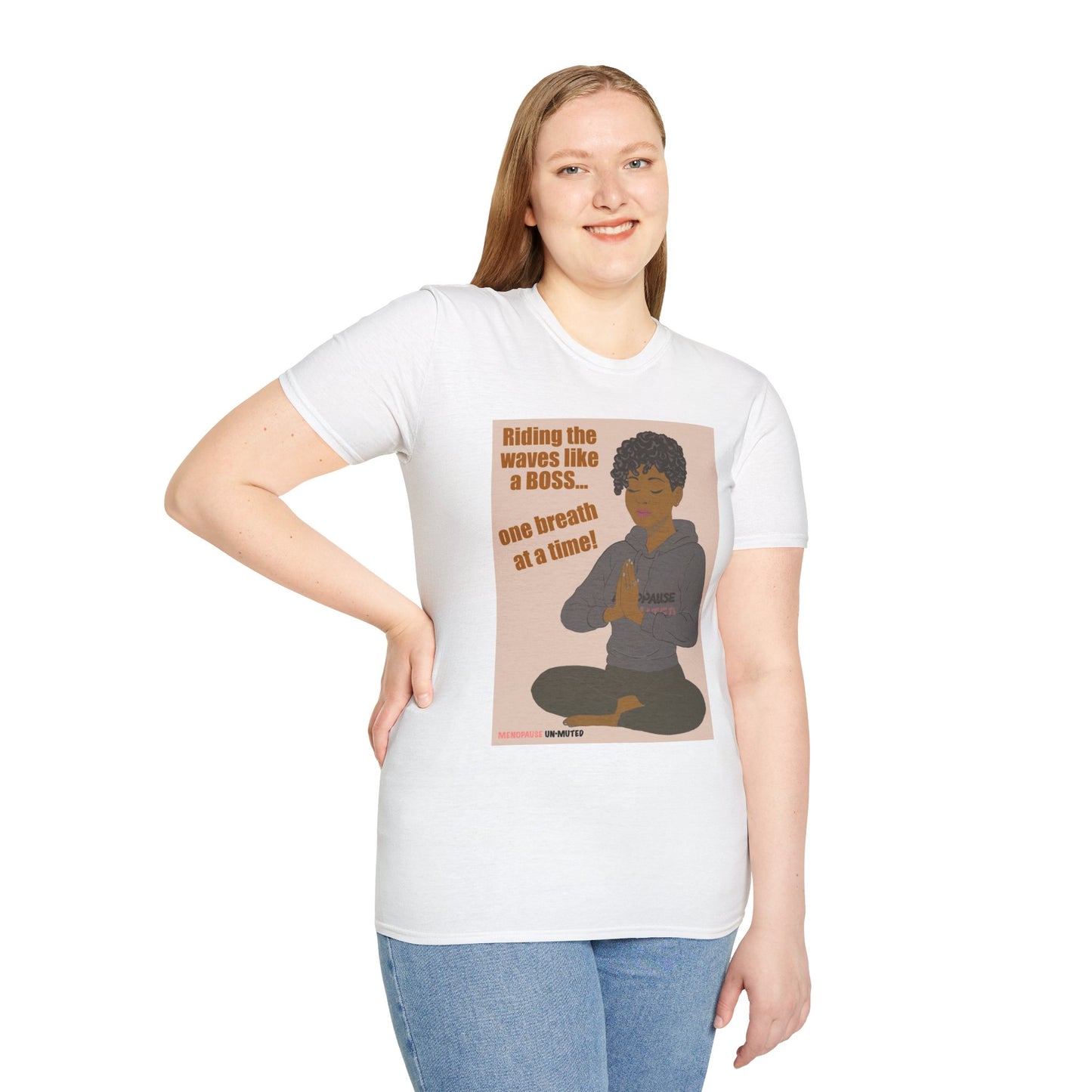 Funny Menopause T-Shirt – Mood Swing Survival Cotton Tee for Women