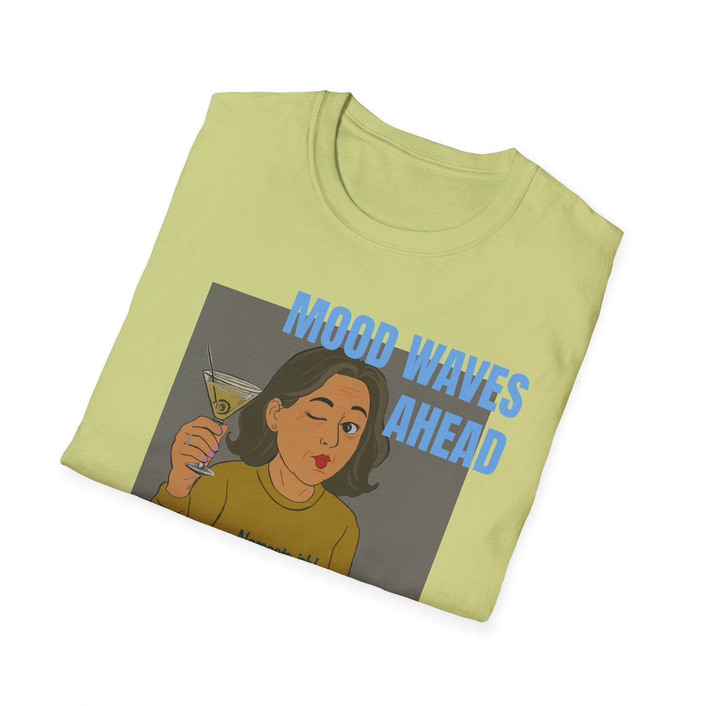 Funny Menopause T-Shirt – Mood Swing Survival Cotton Tee for Women