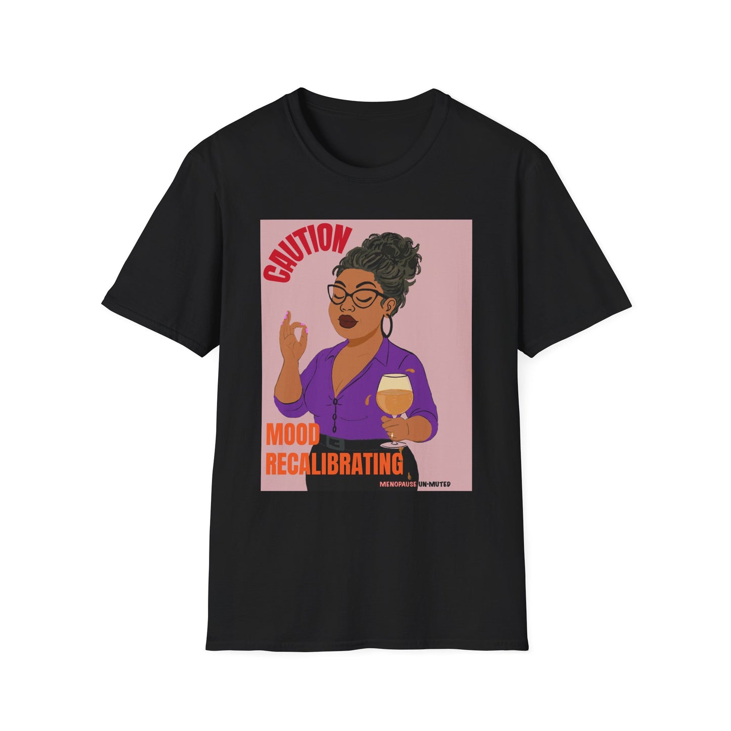 Funny Menopause T-Shirt – Mood Swing Survival Cotton Tee for Women