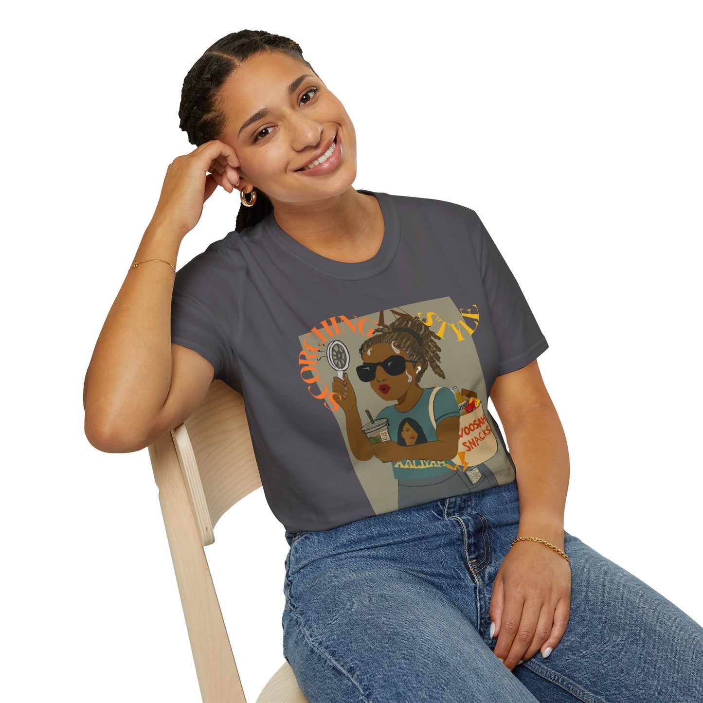 Funny Menopause T-Shirt – Hot Flash Survival Cotton Tee for Women