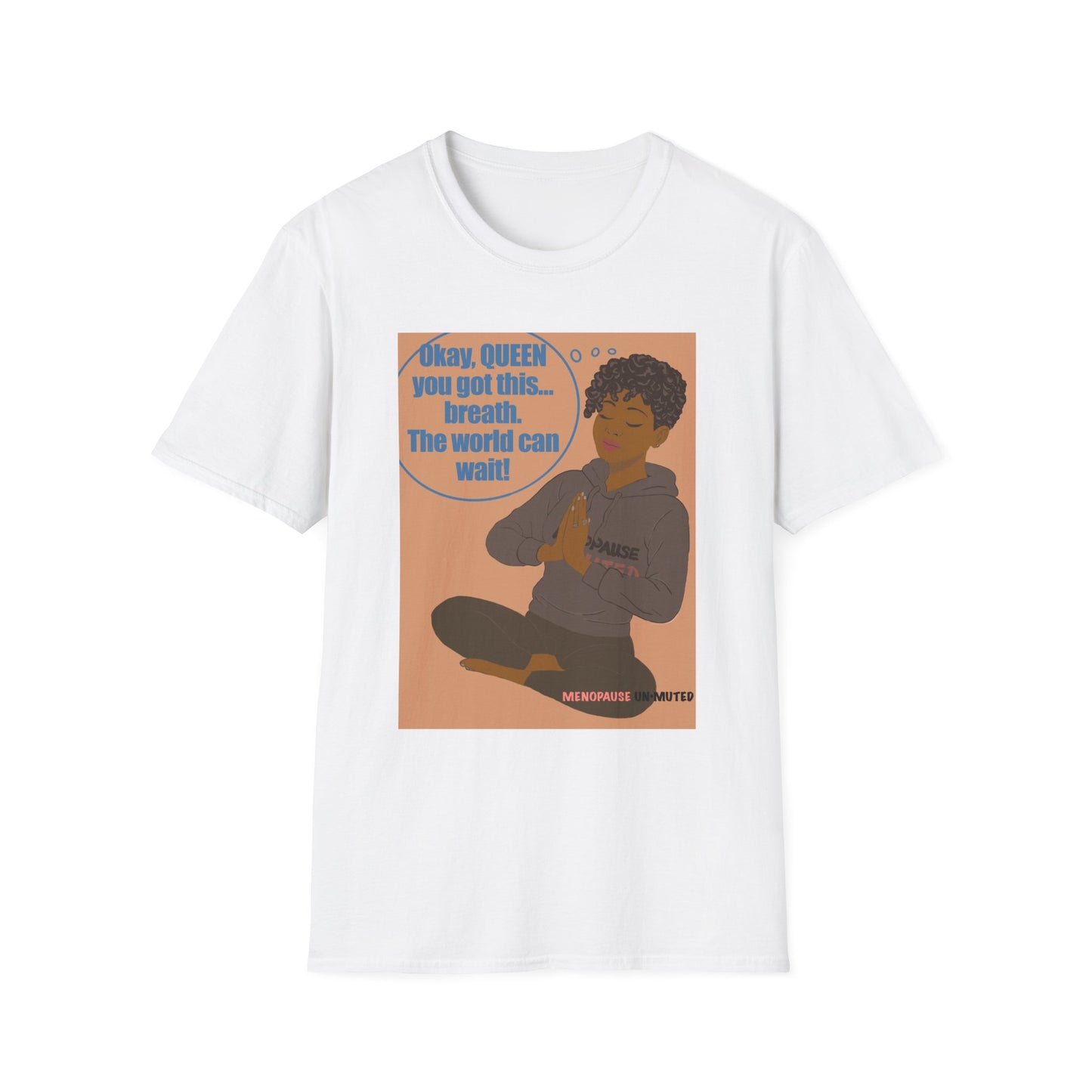 Funny Menopause T-Shirt – Mood Swing Survival Cotton Tee for Women