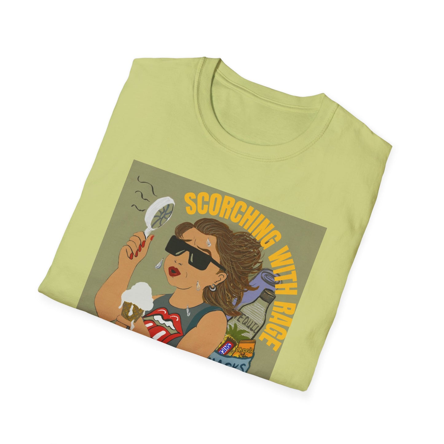Funny Menopause T-Shirt – Hot Flash Survival Cotton Tee for Women