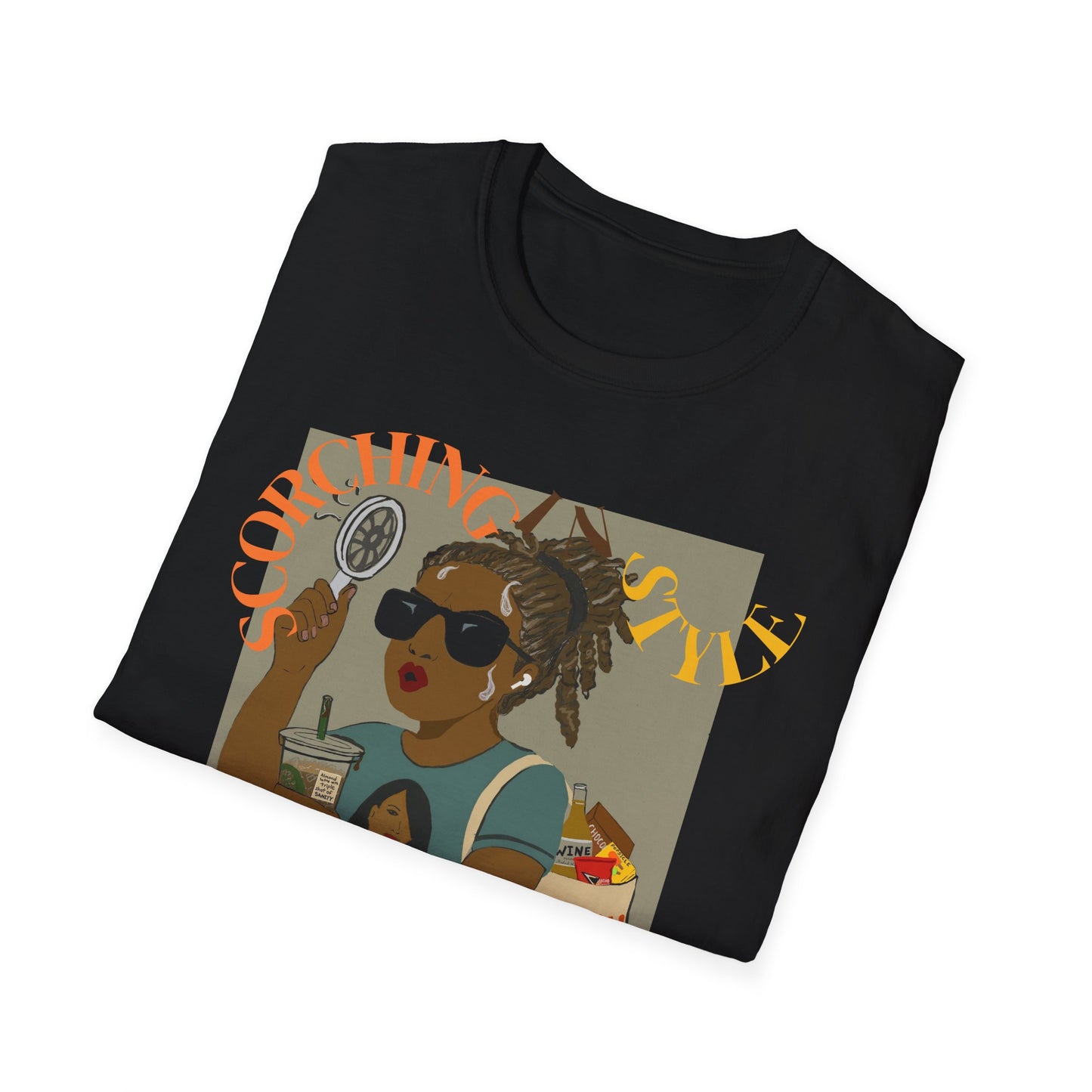 Funny Menopause T-Shirt – Hot Flash Survival Cotton Tee for Women