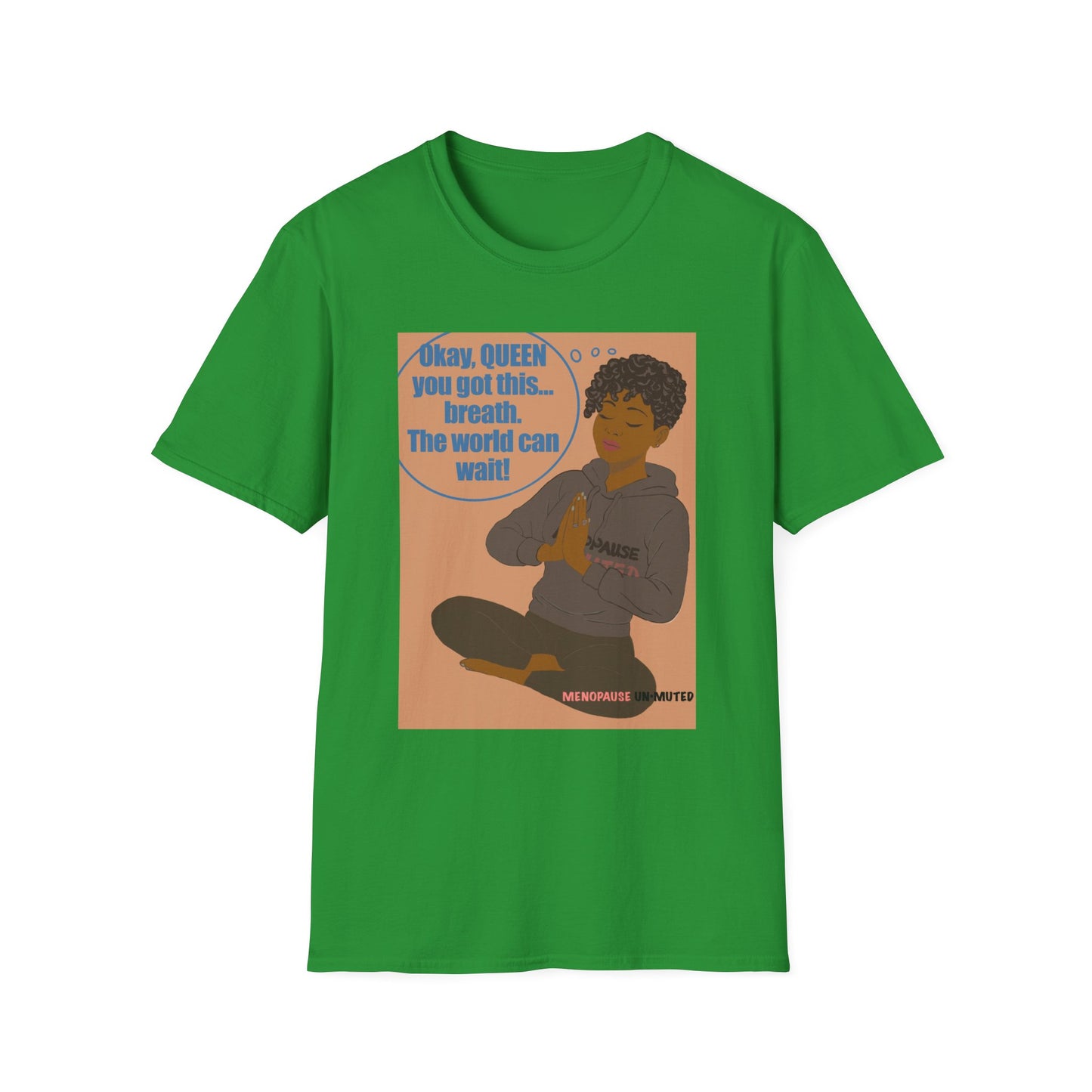 Funny Menopause T-Shirt – Mood Swing Survival Cotton Tee for Women