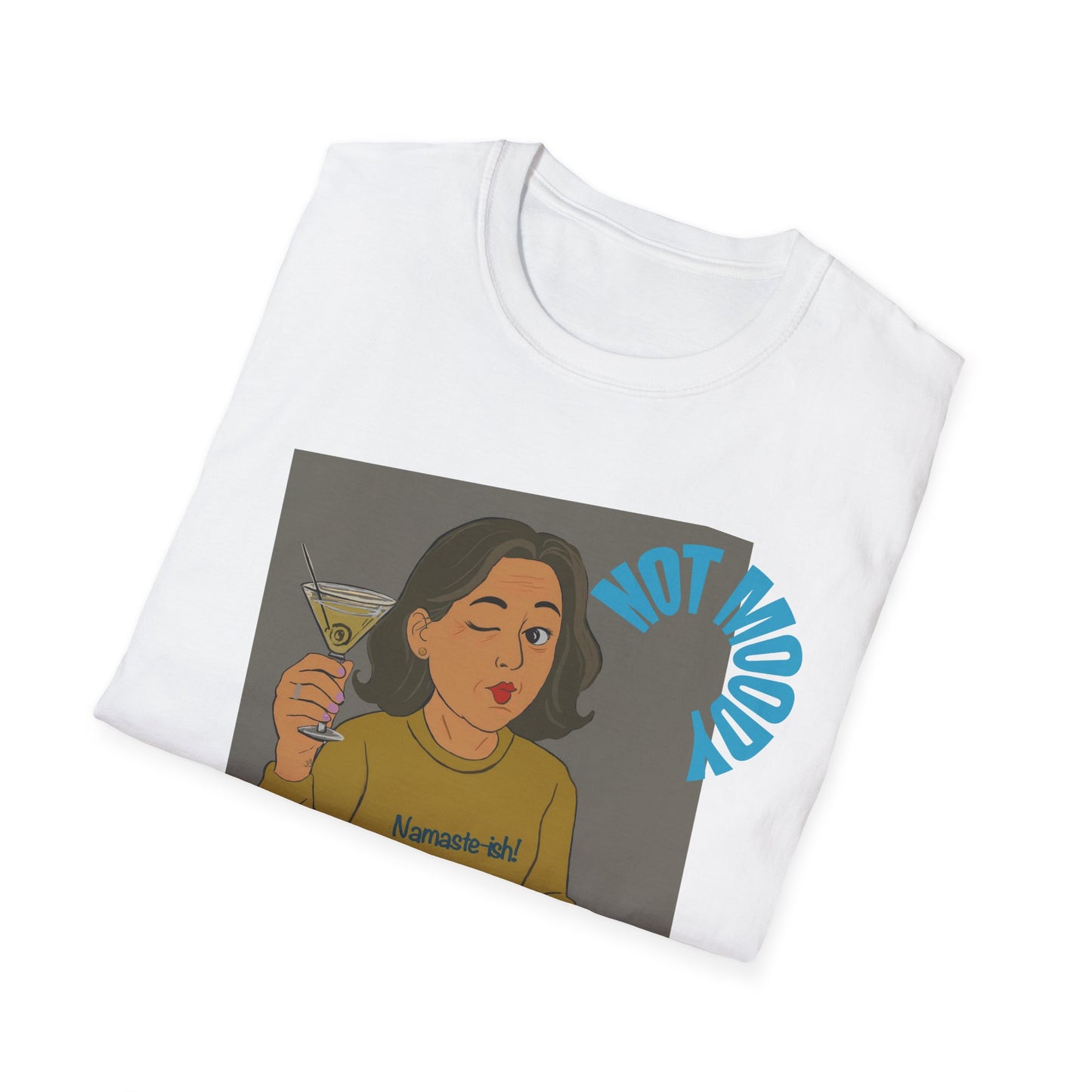 Funny Menopause T-Shirt – Mood Swing Survival Cotton Tee for Women