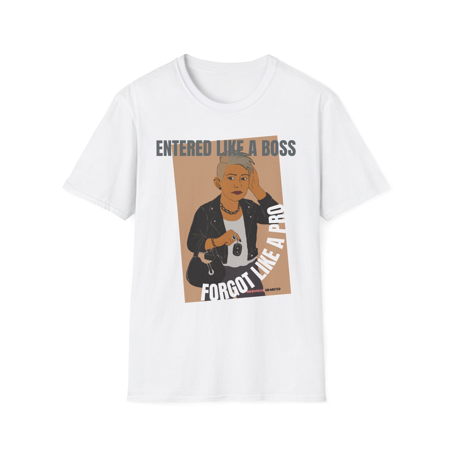 Funny Menopause T-Shirt – Brain Fog Survival Cotton - Women Gift