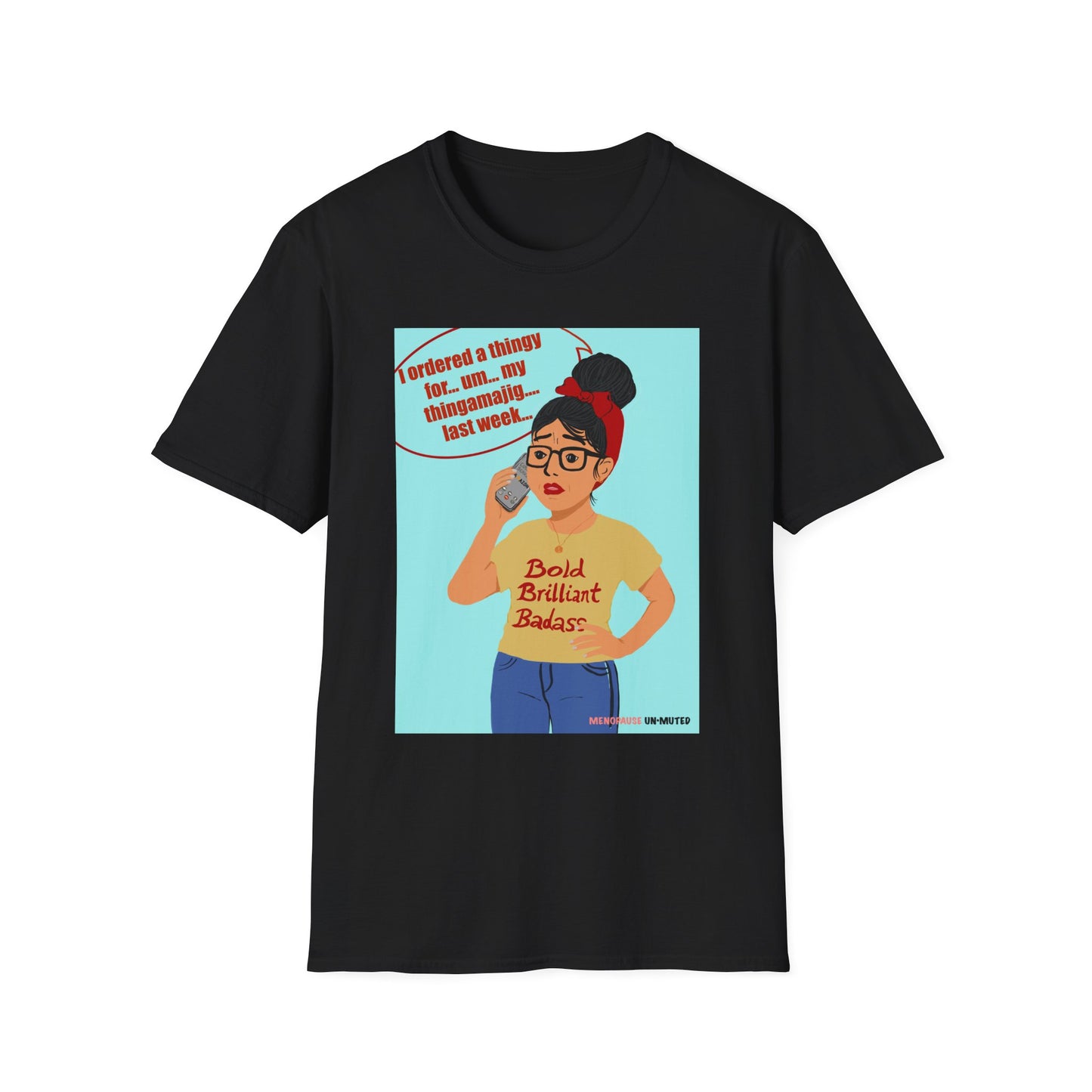 Funny Menopause T-Shirt – Brain Fog Survival Cotton - Women Gift