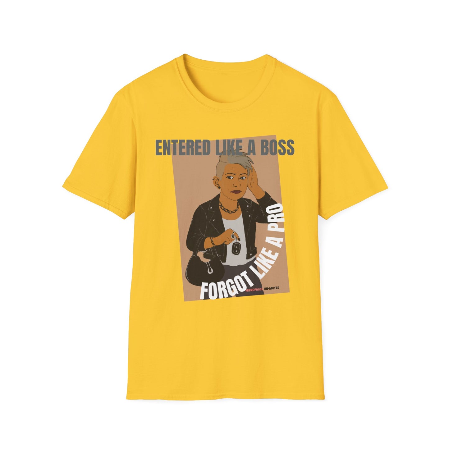 Funny Menopause T-Shirt – Brain Fog Survival Cotton - Women Gift