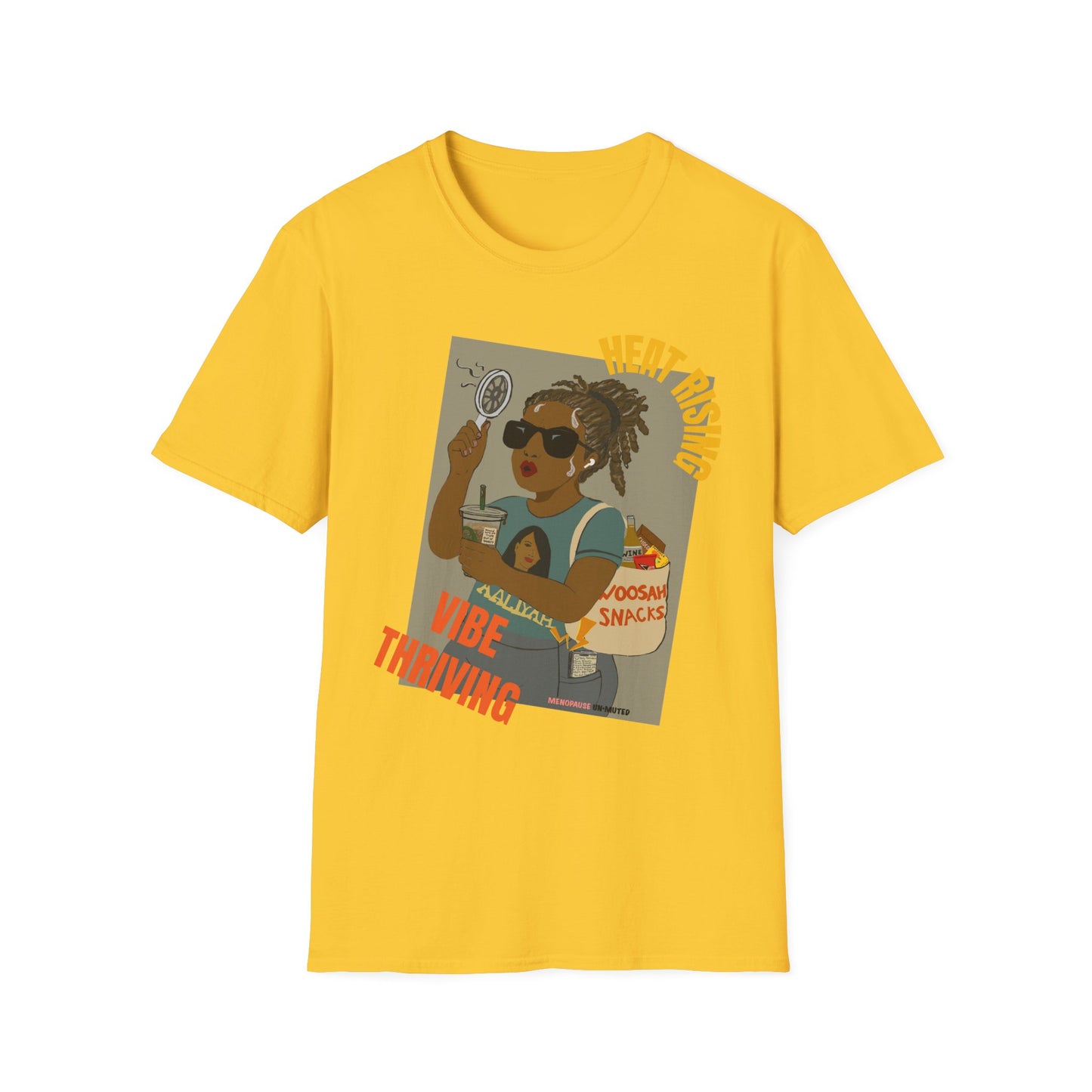 Funny Menopause T-Shirt – Hot Flash Survival Cotton Tee for Women