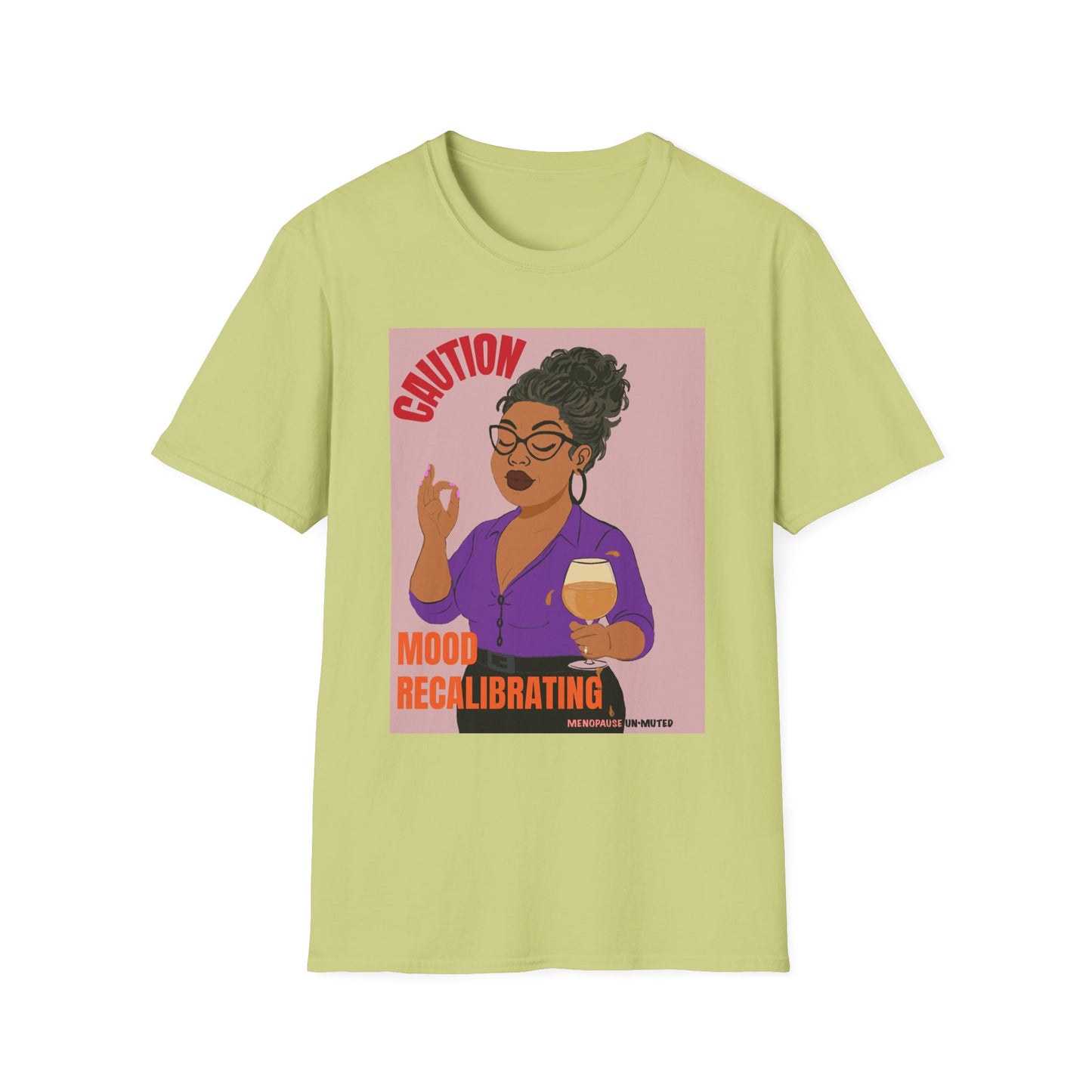 Funny Menopause T-Shirt – Mood Swing Survival Cotton Tee for Women