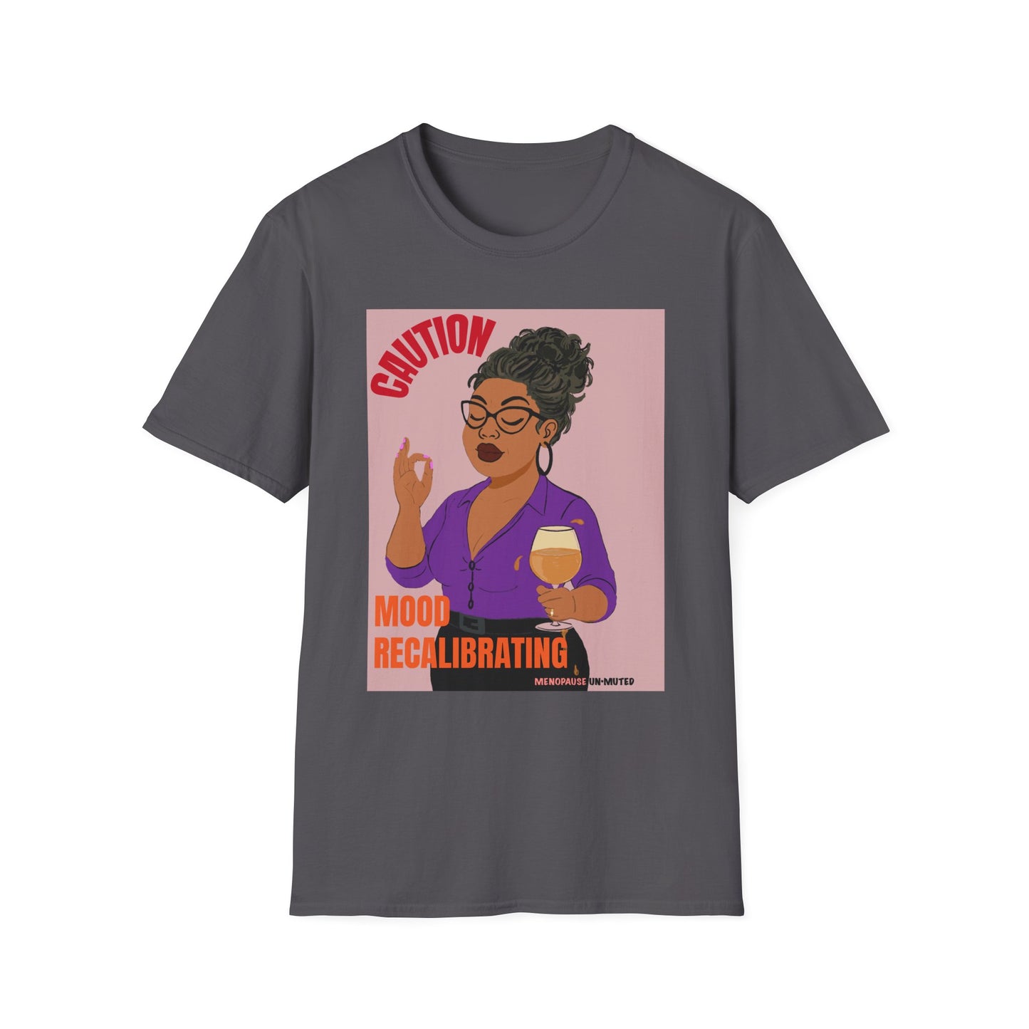 Funny Menopause T-Shirt – Mood Swing Survival Cotton Tee for Women
