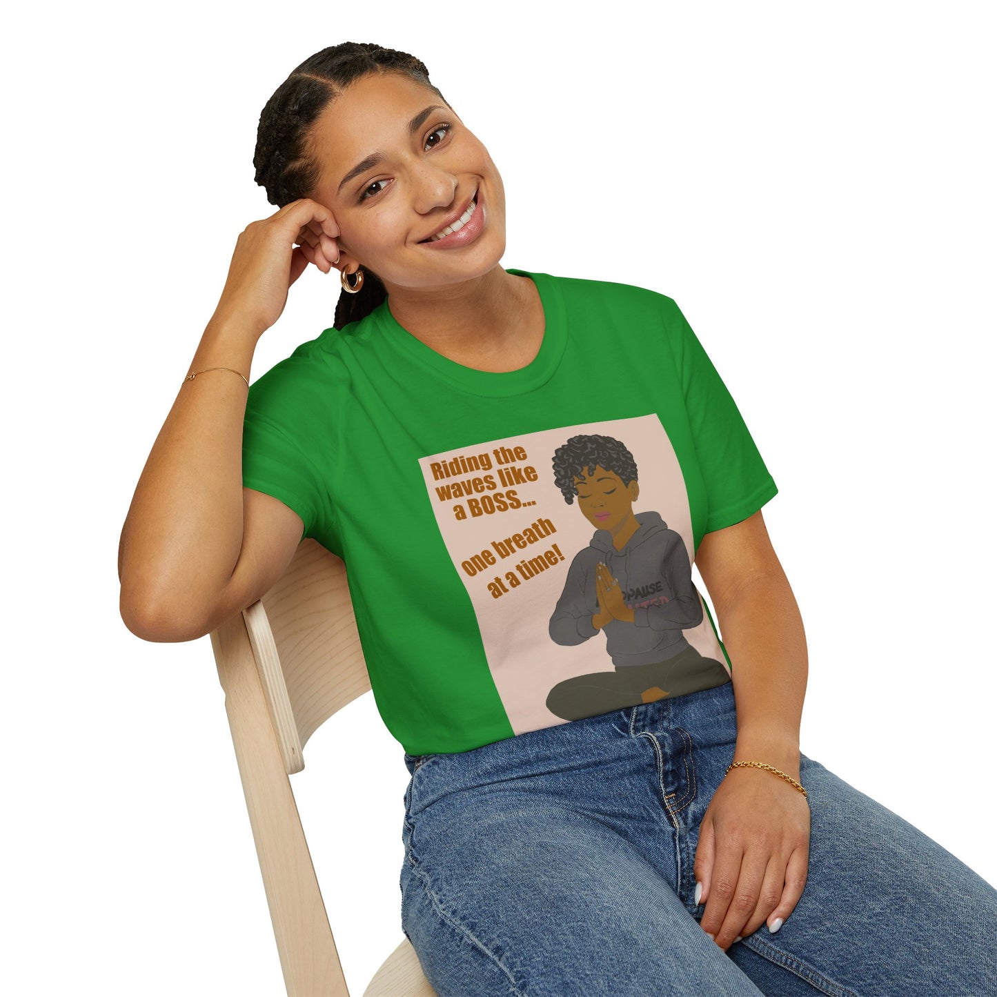 Funny Menopause T-Shirt – Mood Swing Survival Cotton Tee for Women