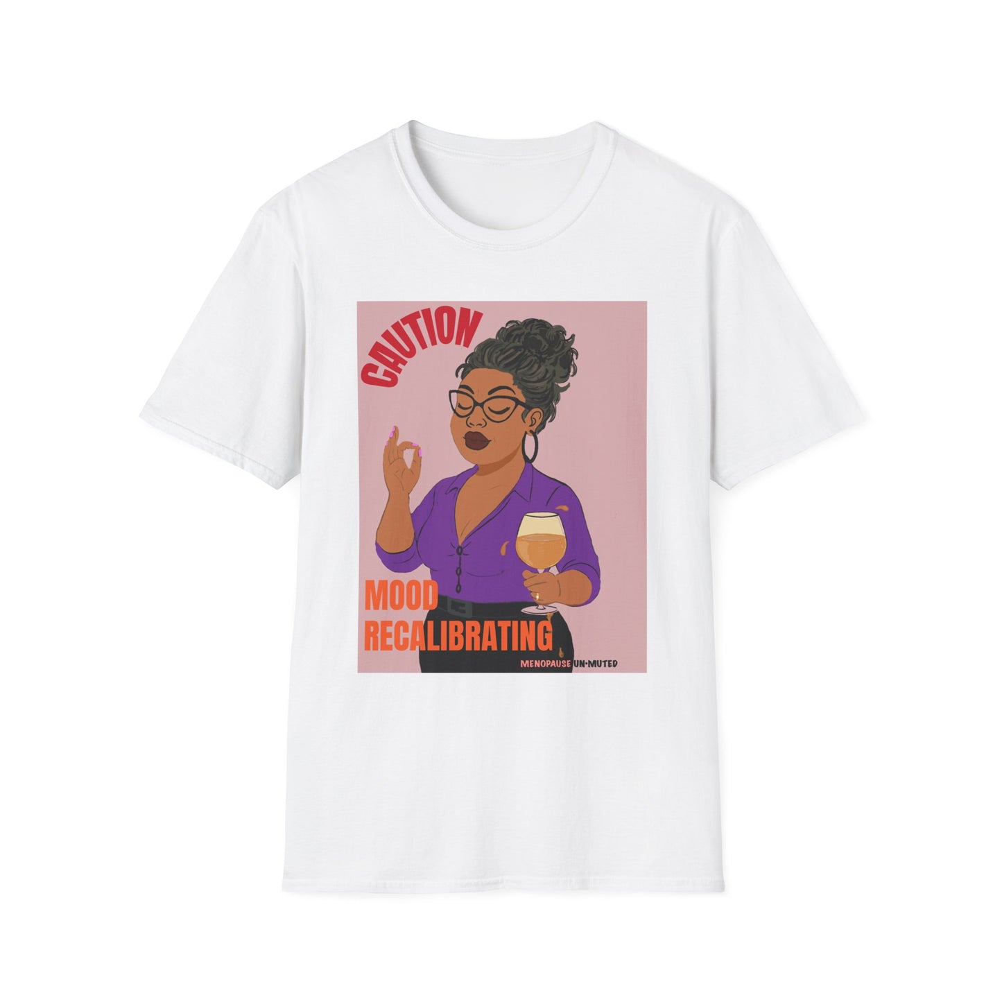 Funny Menopause T-Shirt – Mood Swing Survival Cotton Tee for Women