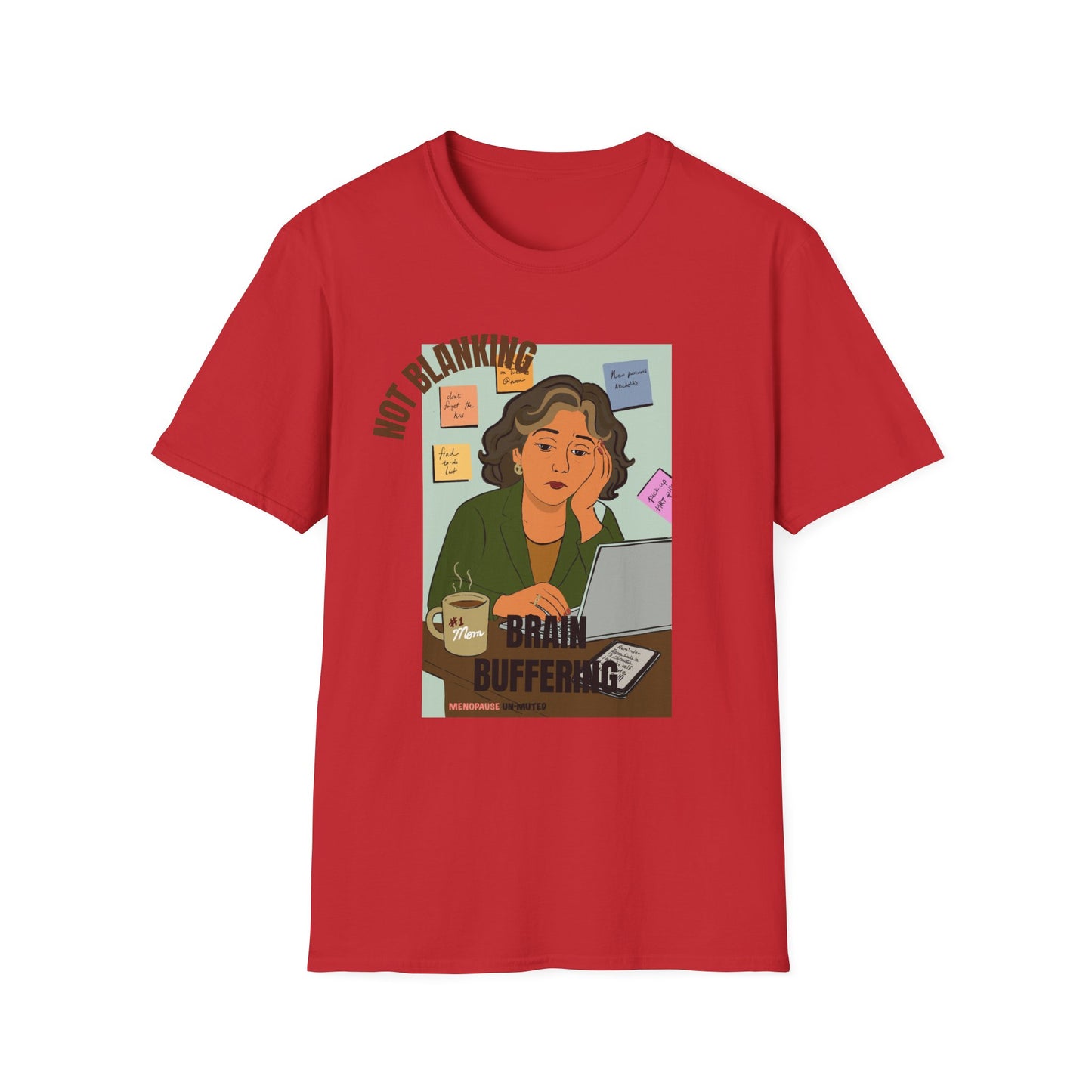 Funny Menopause T-Shirt – Brain Fog Survival Cotton - Women Gift