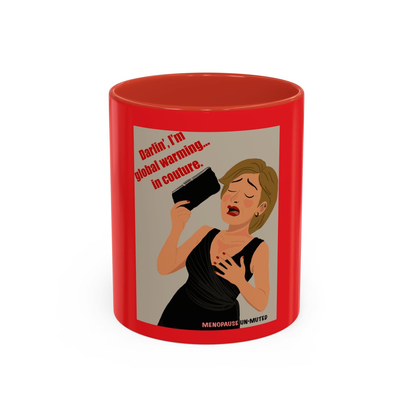 Funny Menopause Mug – Hot Flash Survival Coffee Cup for Women