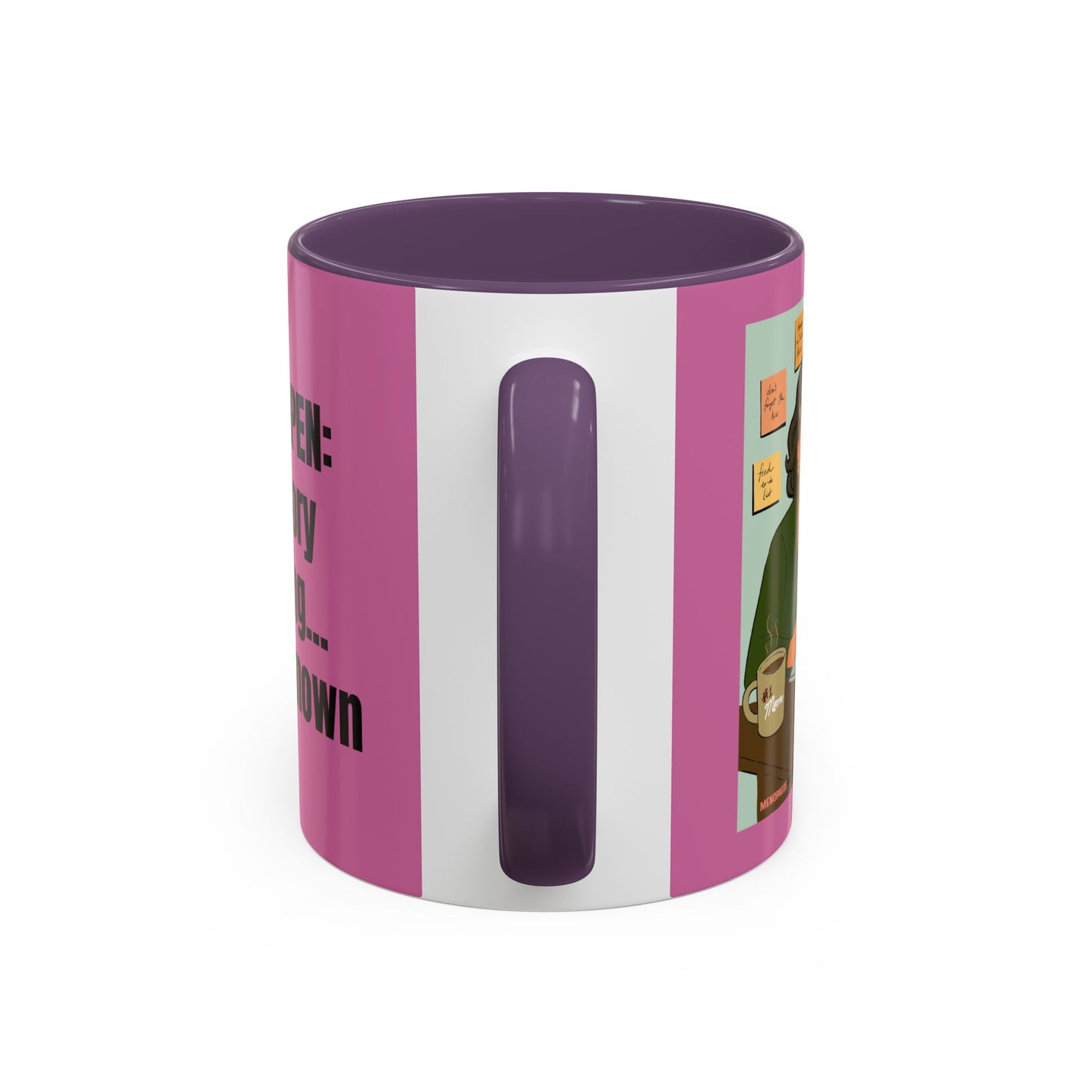 Funny Menopause Mug – Brain Fog Survival Mug for Women