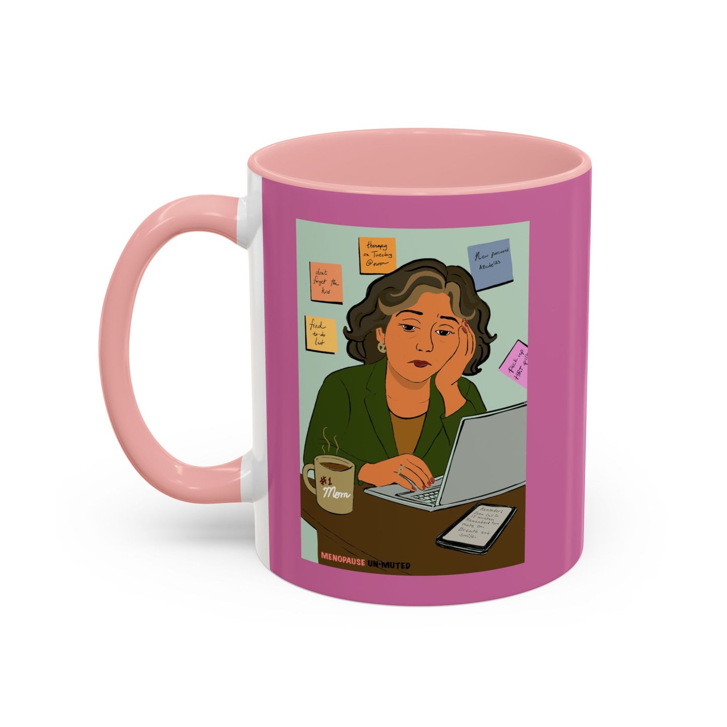 Funny Menopause Mug – Brain Fog Survival Mug for Women