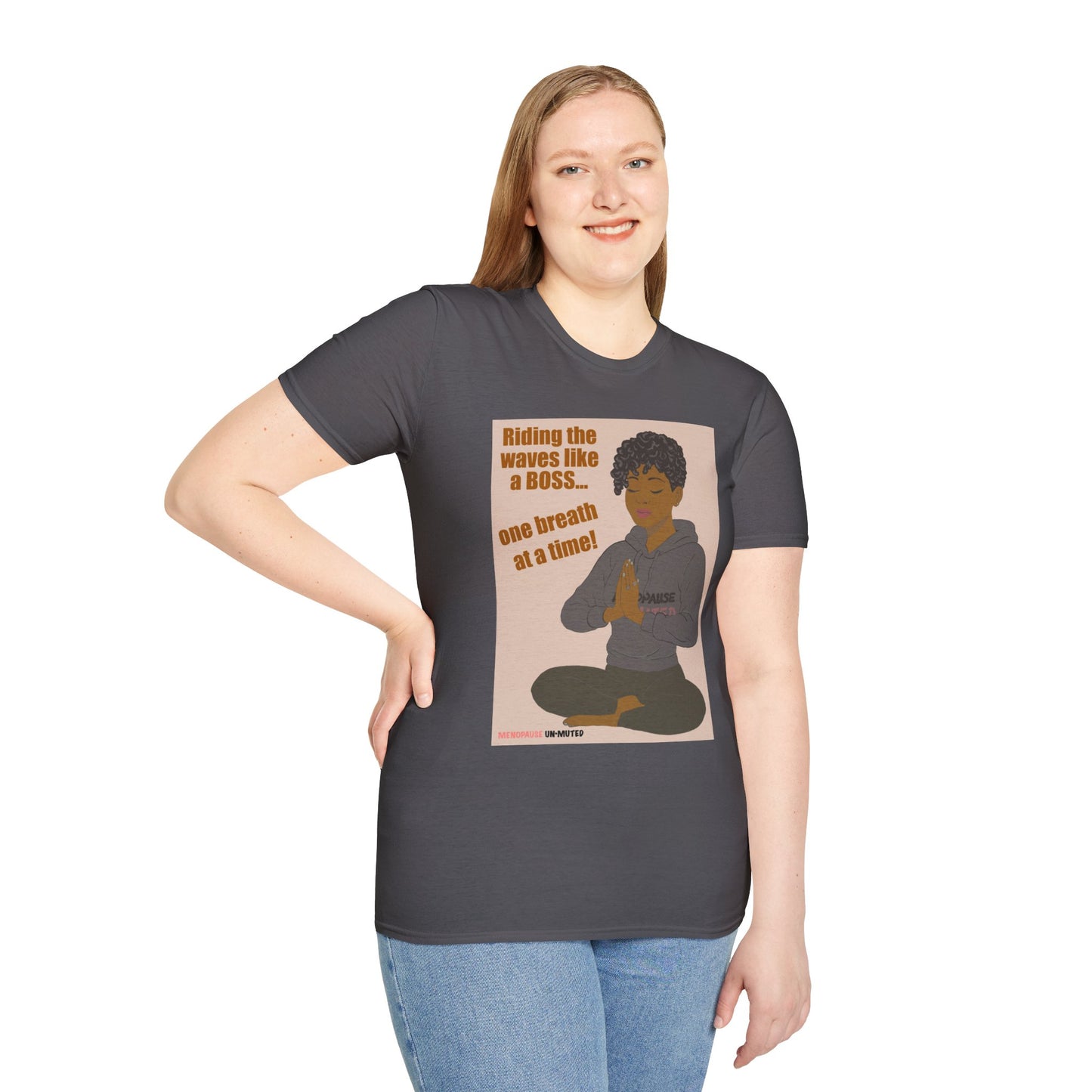 Funny Menopause T-Shirt – Mood Swing Survival Cotton Tee for Women
