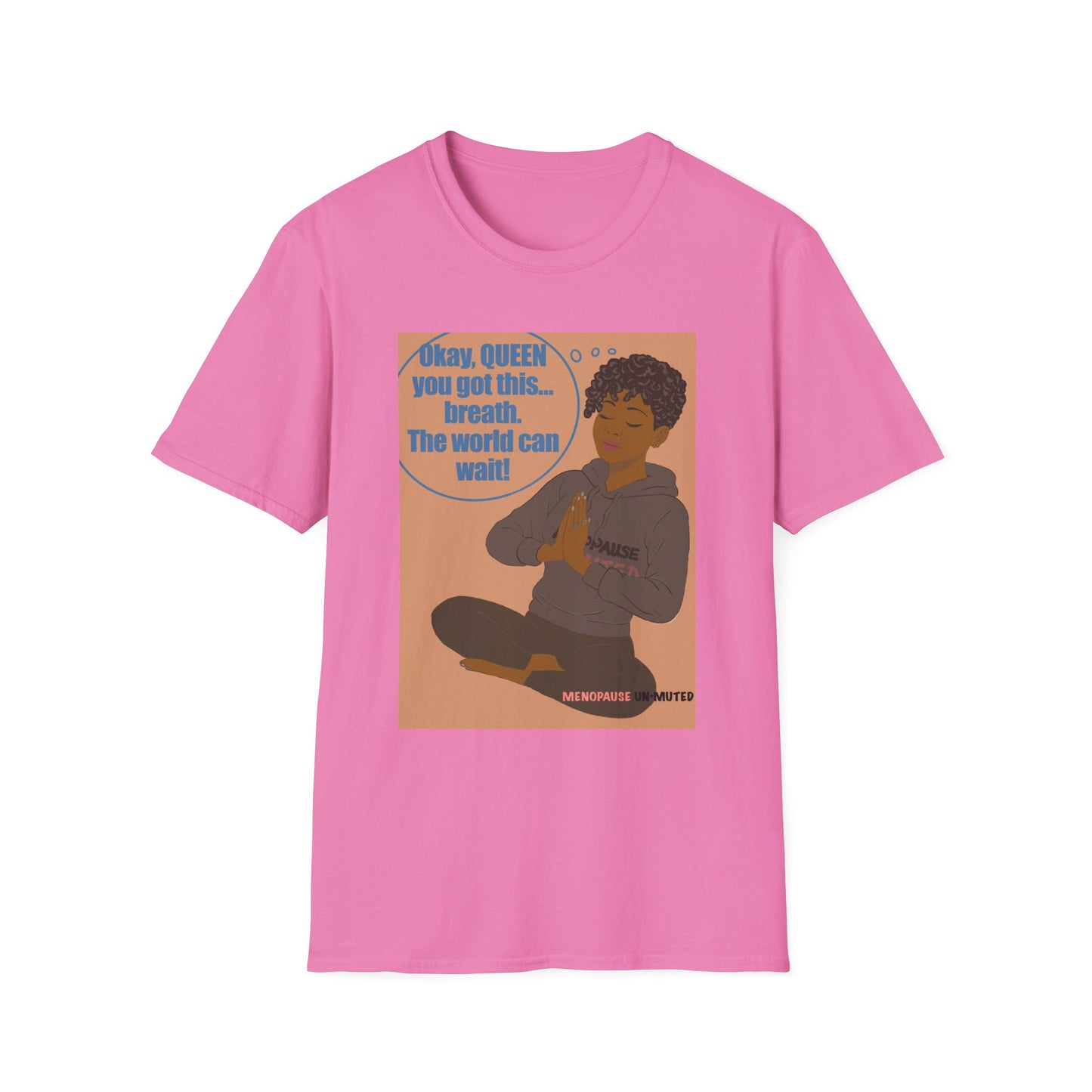 Funny Menopause T-Shirt – Mood Swing Survival Cotton Tee for Women
