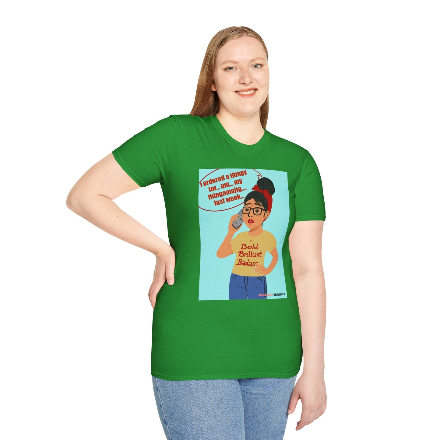 Funny Menopause T-Shirt – Brain Fog Survival Cotton - Women Gift