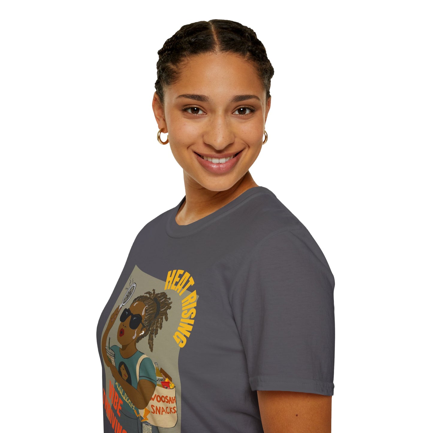 Funny Menopause T-Shirt – Hot Flash Survival Cotton Tee for Women