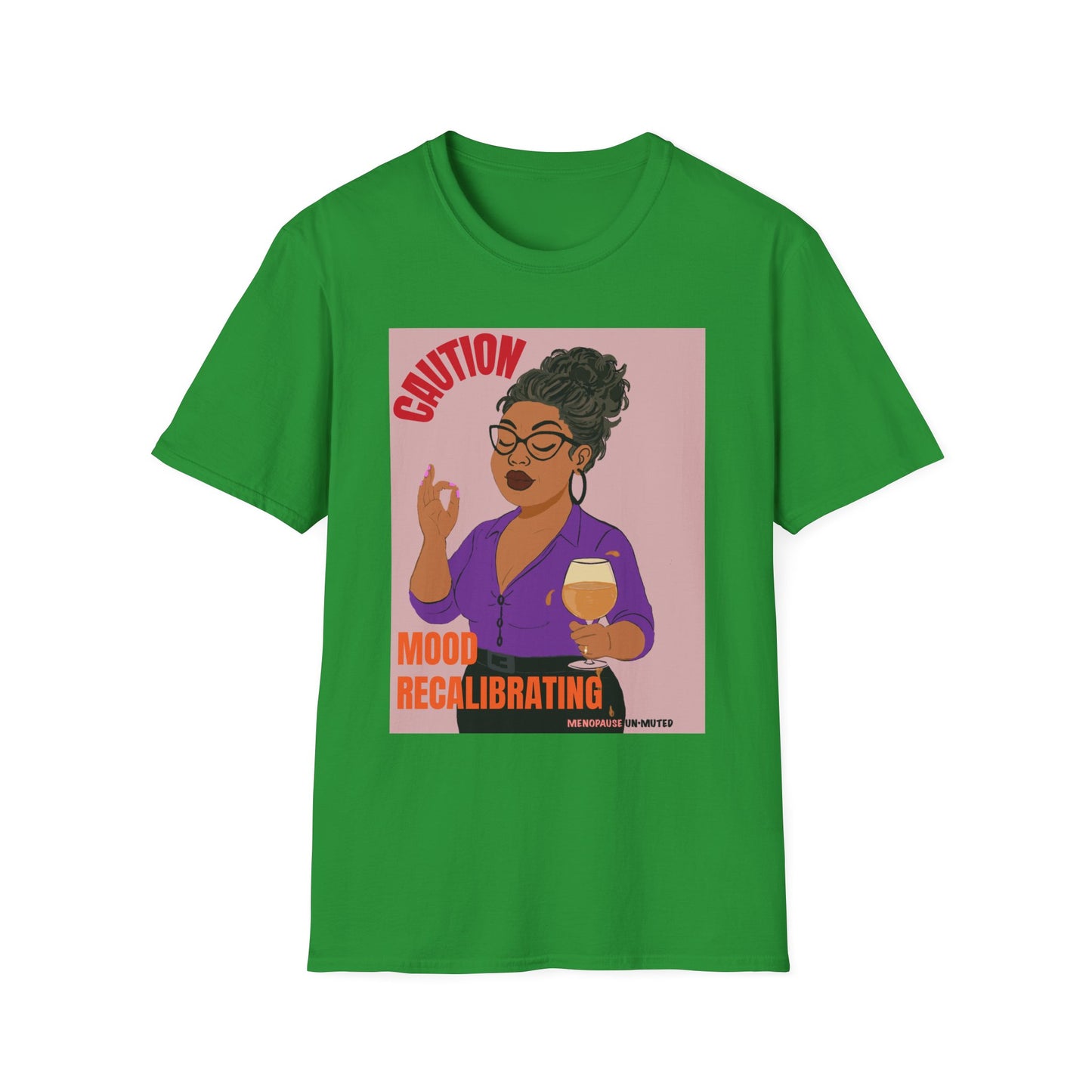 Funny Menopause T-Shirt – Mood Swing Survival Cotton Tee for Women