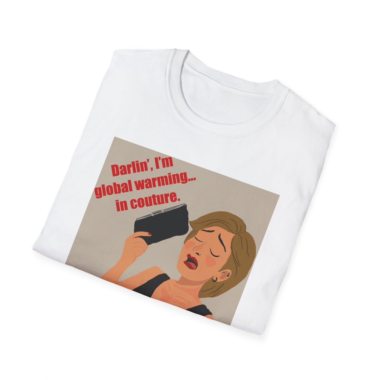 Funny Menopause T-Shirt – Hot Flash Survival Cotton Tee for Women