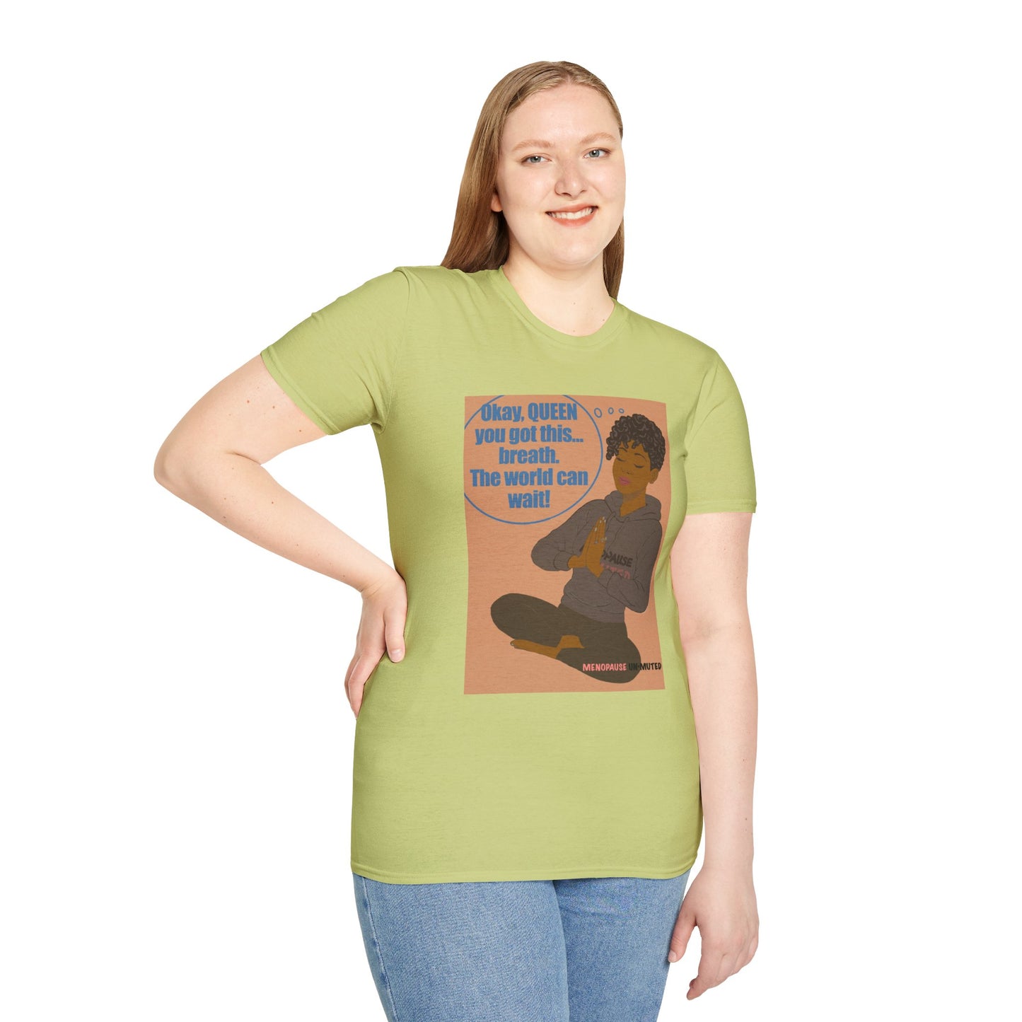 Funny Menopause T-Shirt – Mood Swing Survival Cotton Tee for Women