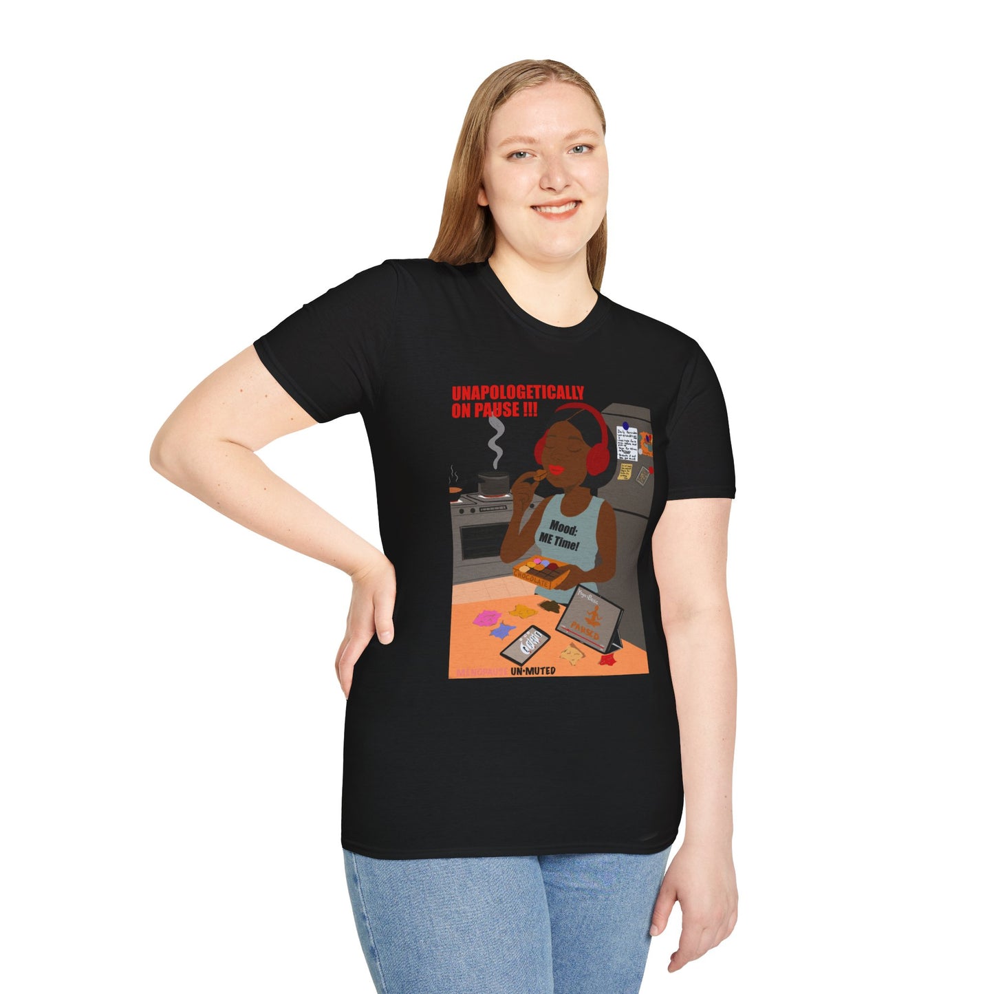 Funny Menopause T-Shirt – Mood Swing Survival Cotton Tee for Women