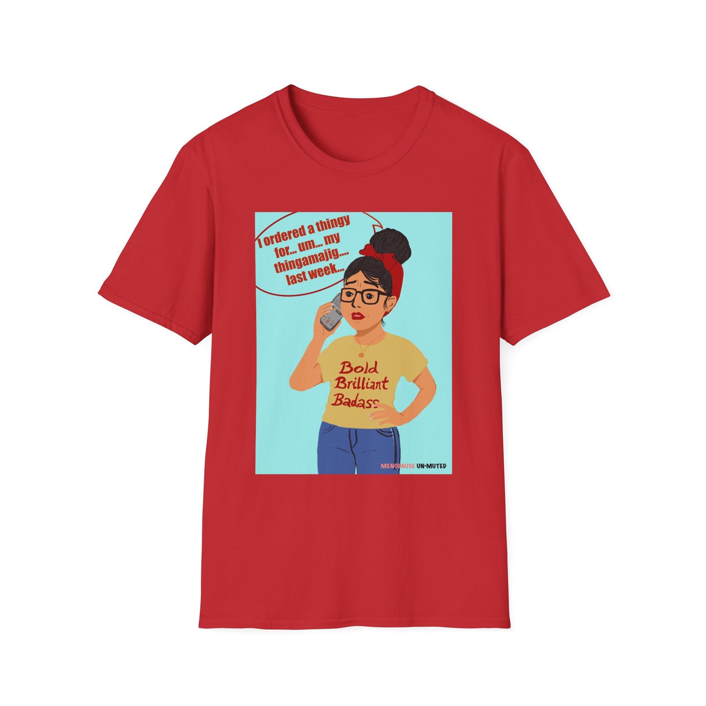 Funny Menopause T-Shirt – Brain Fog Survival Cotton - Women Gift