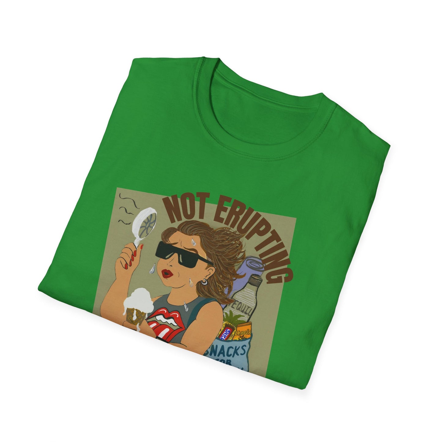 Funny Menopause T-Shirt – Hot Flash Survival Cotton Tee for Women