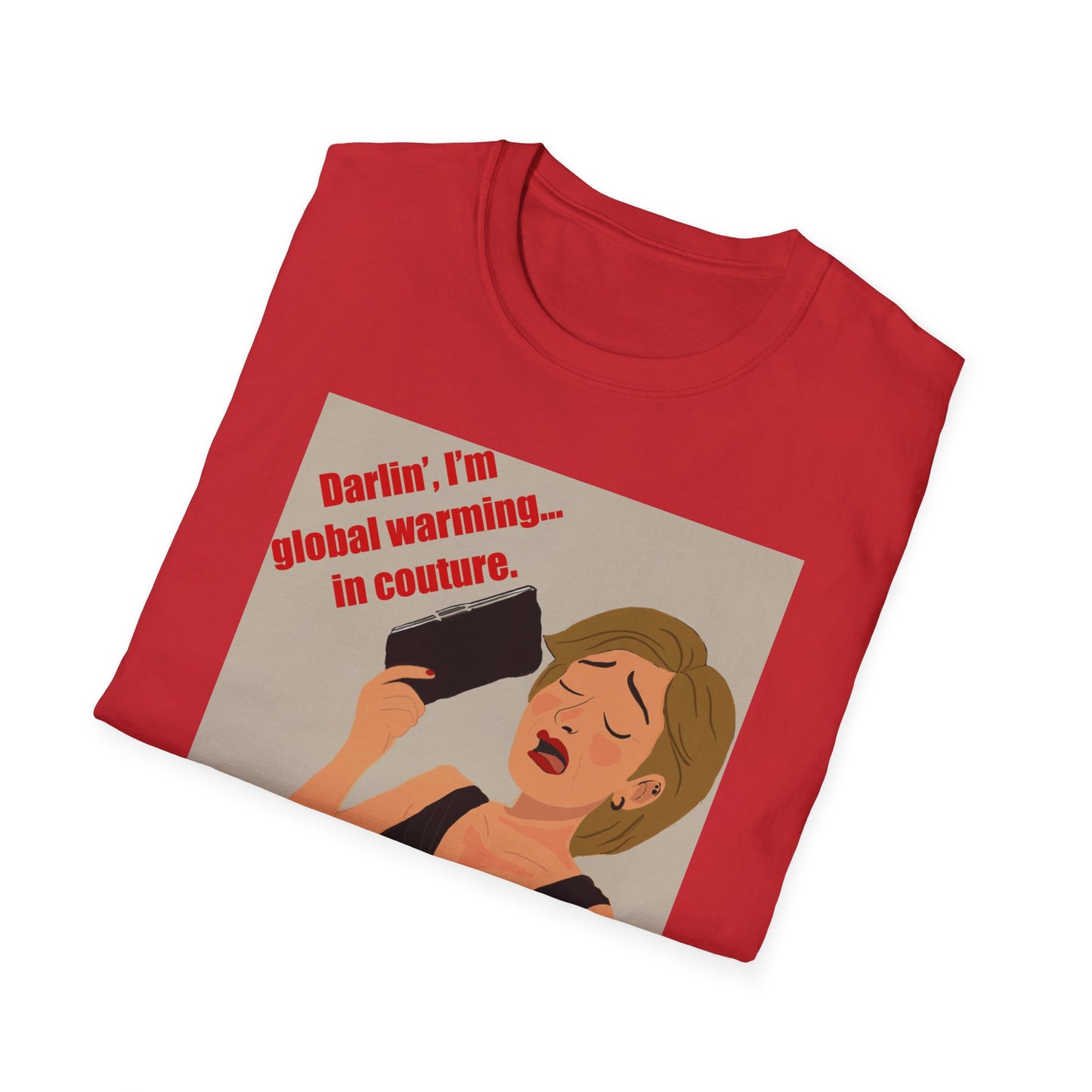 Funny Menopause T-Shirt – Hot Flash Survival Cotton Tee for Women