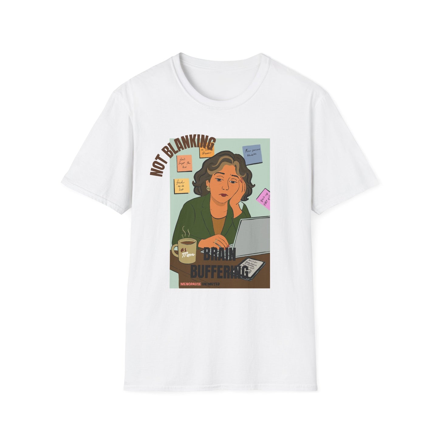 Funny Menopause T-Shirt – Brain Fog Survival Cotton - Women Gift