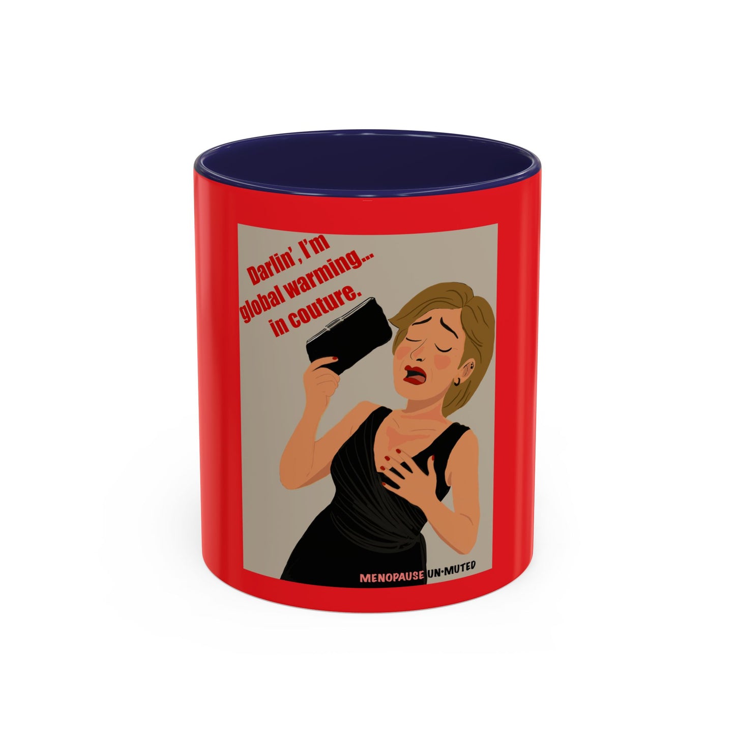 Funny Menopause Mug – Hot Flash Survival Coffee Cup for Women