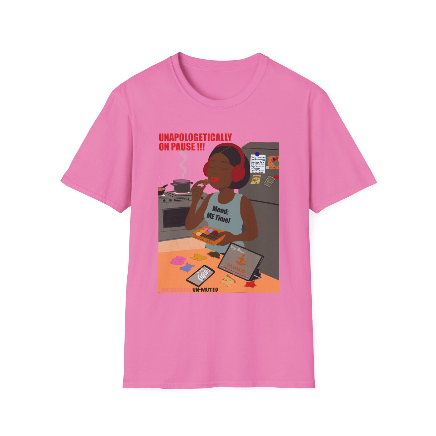 Funny Menopause T-Shirt – Mood Swing Survival Cotton Tee for Women