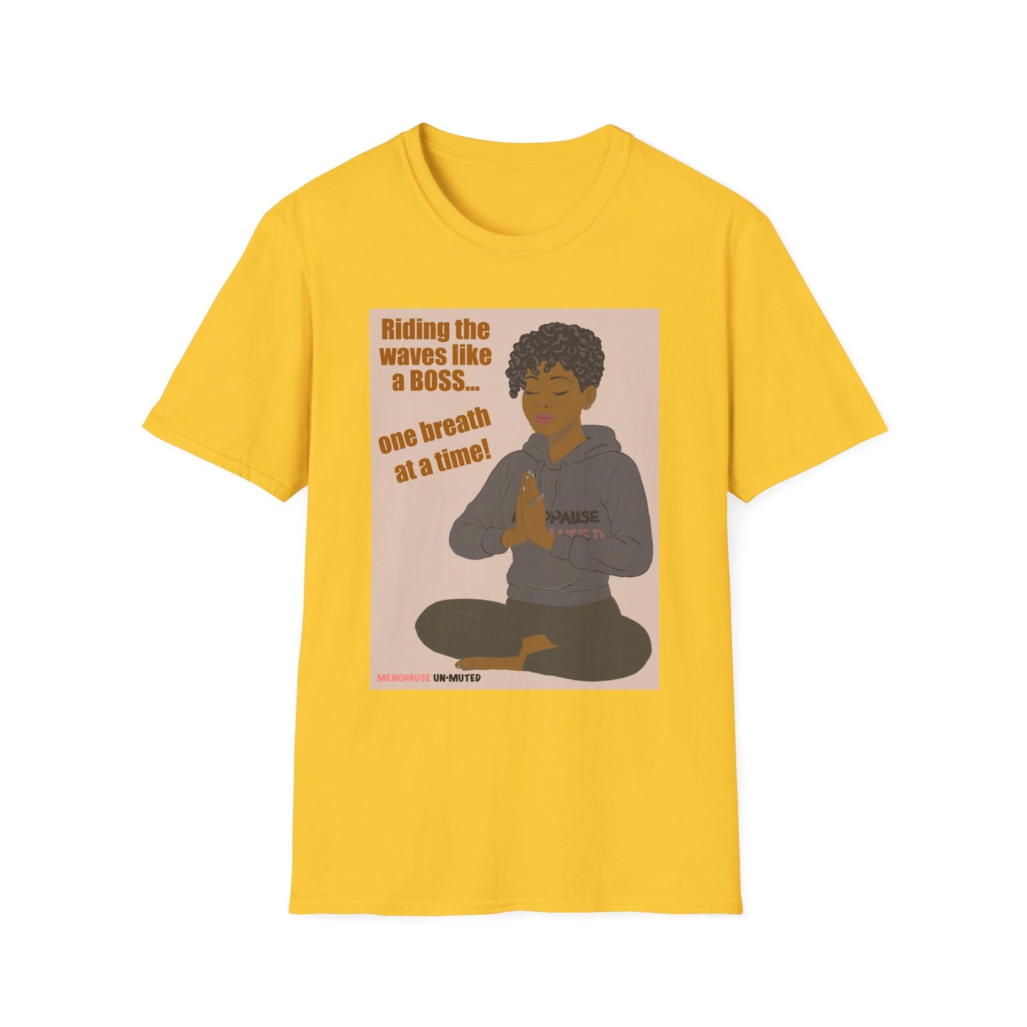 Funny Menopause T-Shirt – Mood Swing Survival Cotton Tee for Women