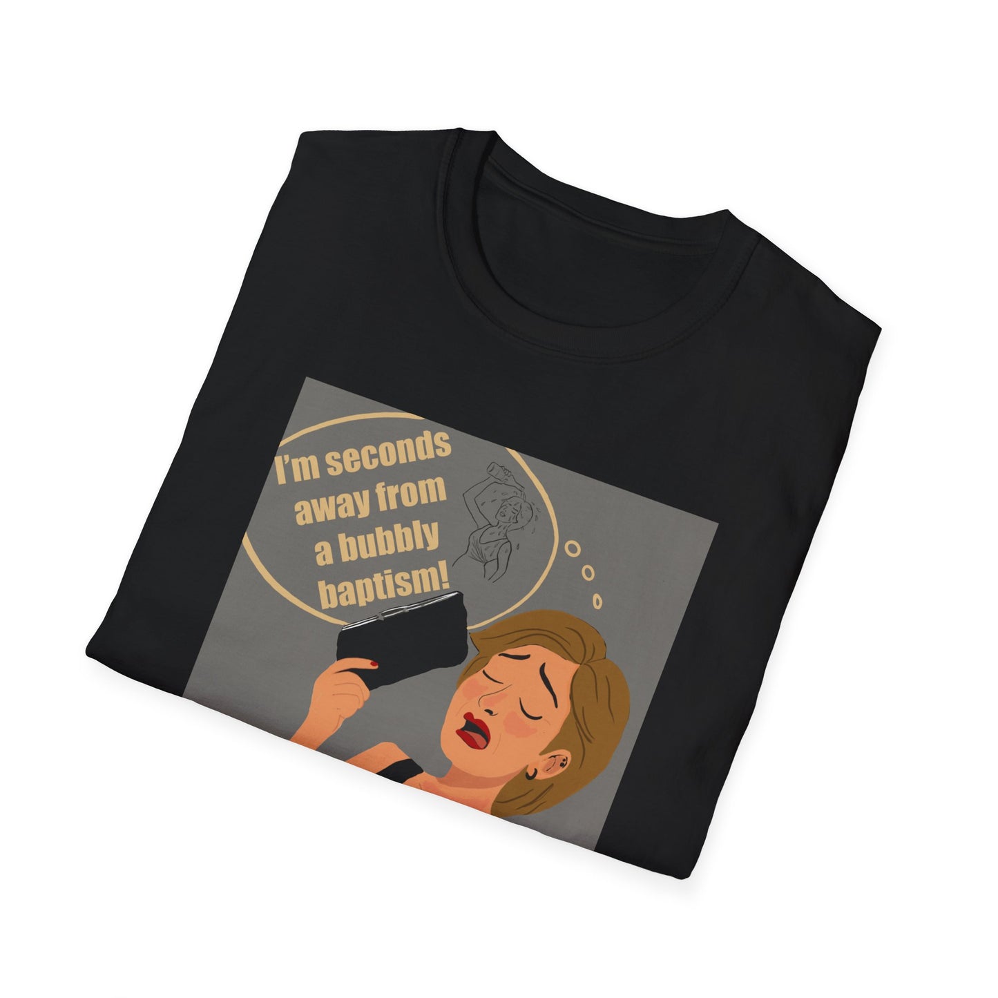Funny Menopause T-Shirt – Hot Flash Survival Cotton Tee for Women