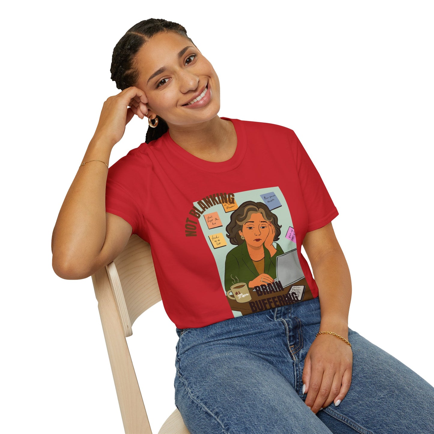 Funny Menopause T-Shirt – Brain Fog Survival Cotton - Women Gift