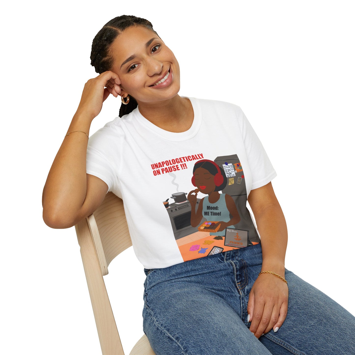 Funny Menopause T-Shirt – Mood Swing Survival Cotton Tee for Women