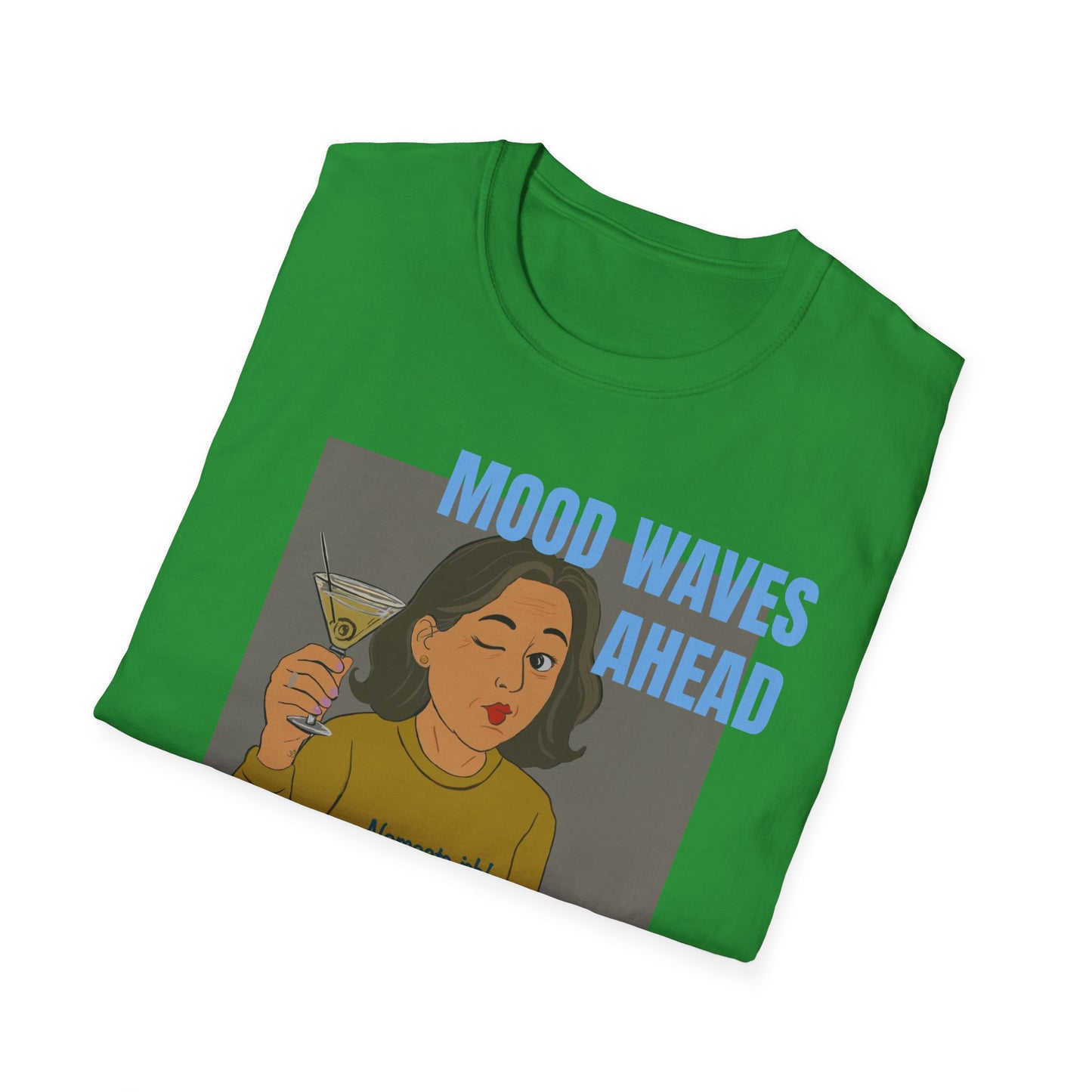 Funny Menopause T-Shirt – Mood Swing Survival Cotton Tee for Women