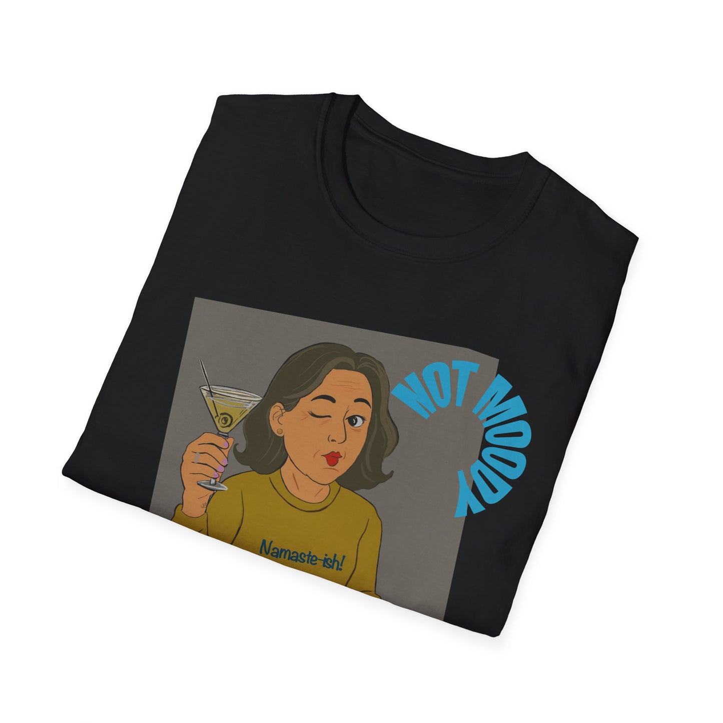 Funny Menopause T-Shirt – Mood Swing Survival Cotton Tee for Women
