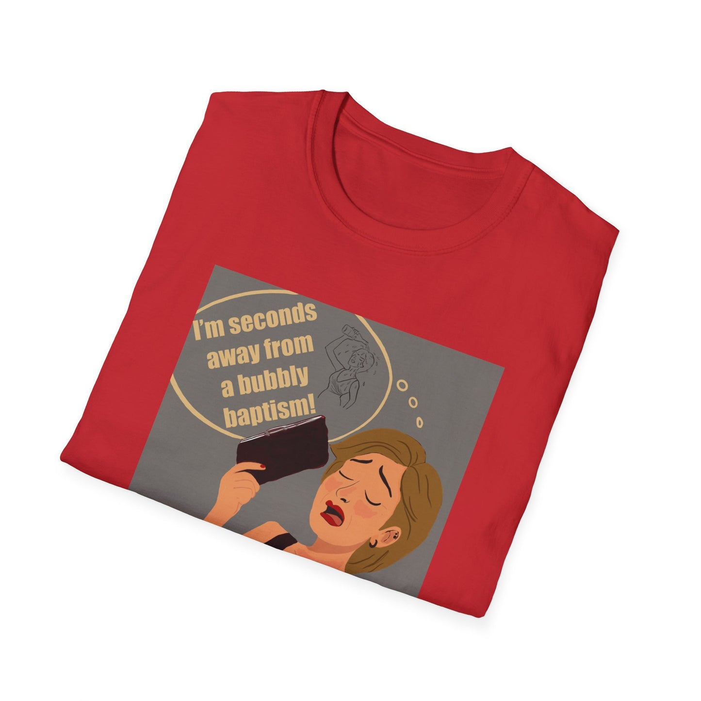 Funny Menopause T-Shirt – Hot Flash Survival Cotton Tee for Women