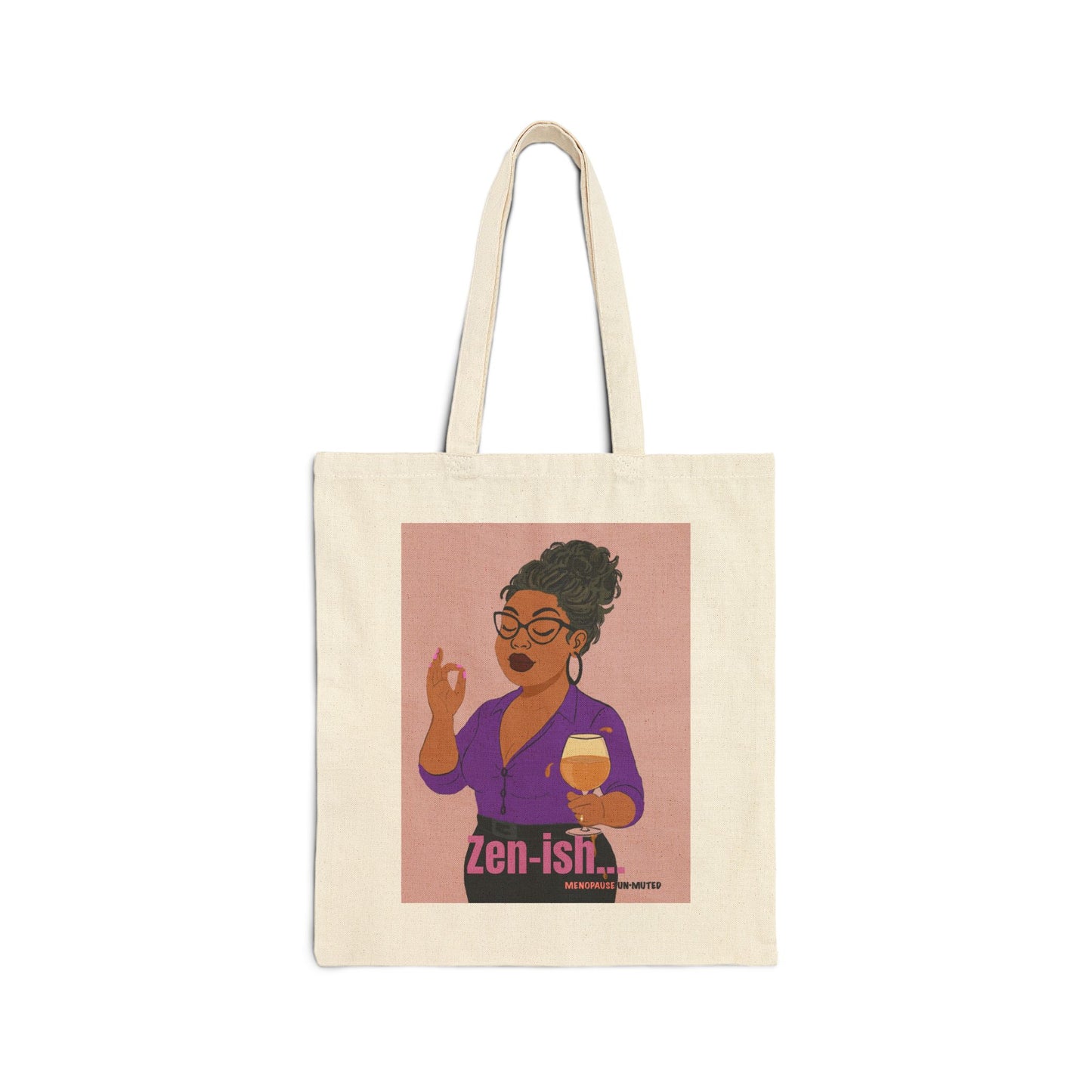 Funny Menopause Tote Bag – Mood Swing Survival Canvas & Cotton Gift for Women