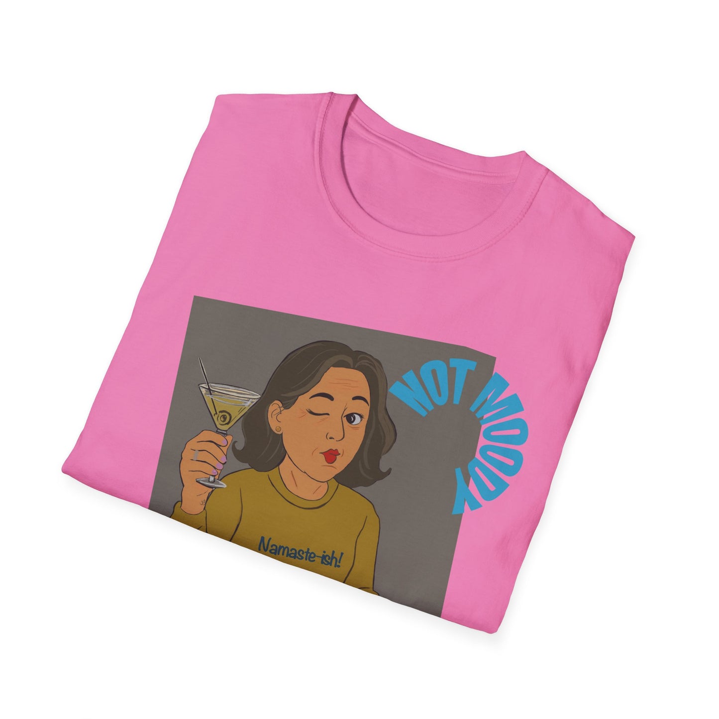 Funny Menopause T-Shirt – Mood Swing Survival Cotton Tee for Women